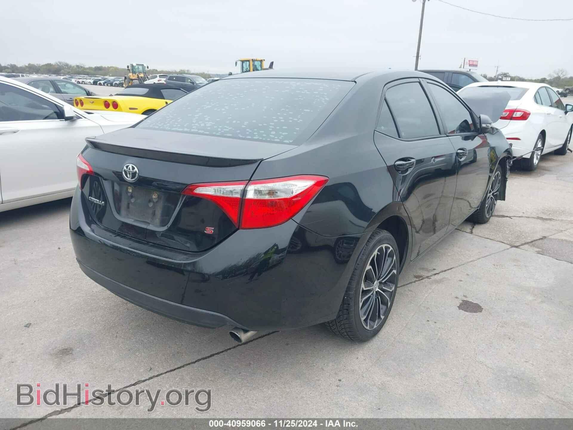 2014 TOYOTA COROLLA - VIN: 5YFBURHEXEP066005 - Фото 4