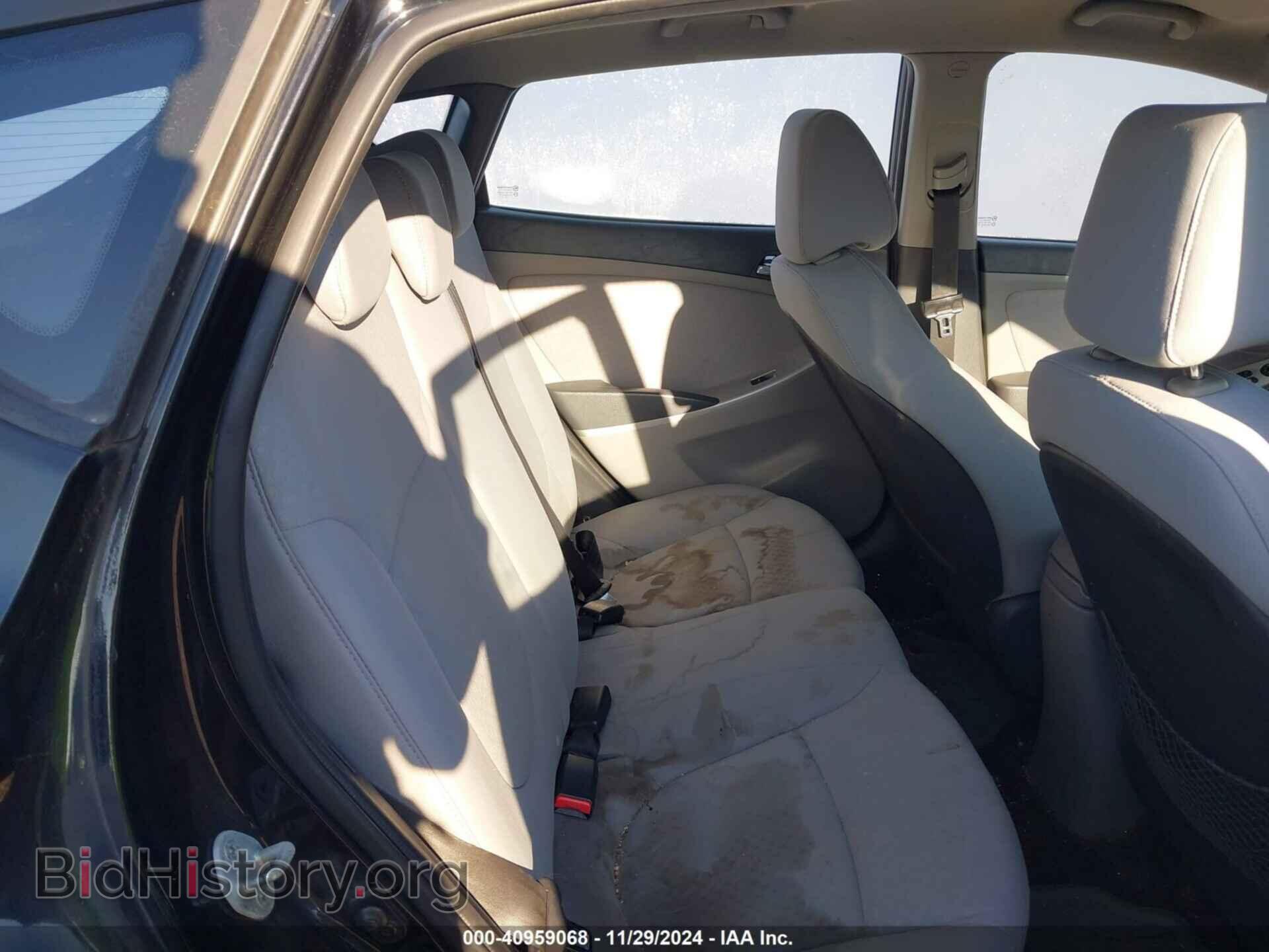2013 HYUNDAI ACCENT - VIN: KMHCU5AE3DU120085 - Фото 8