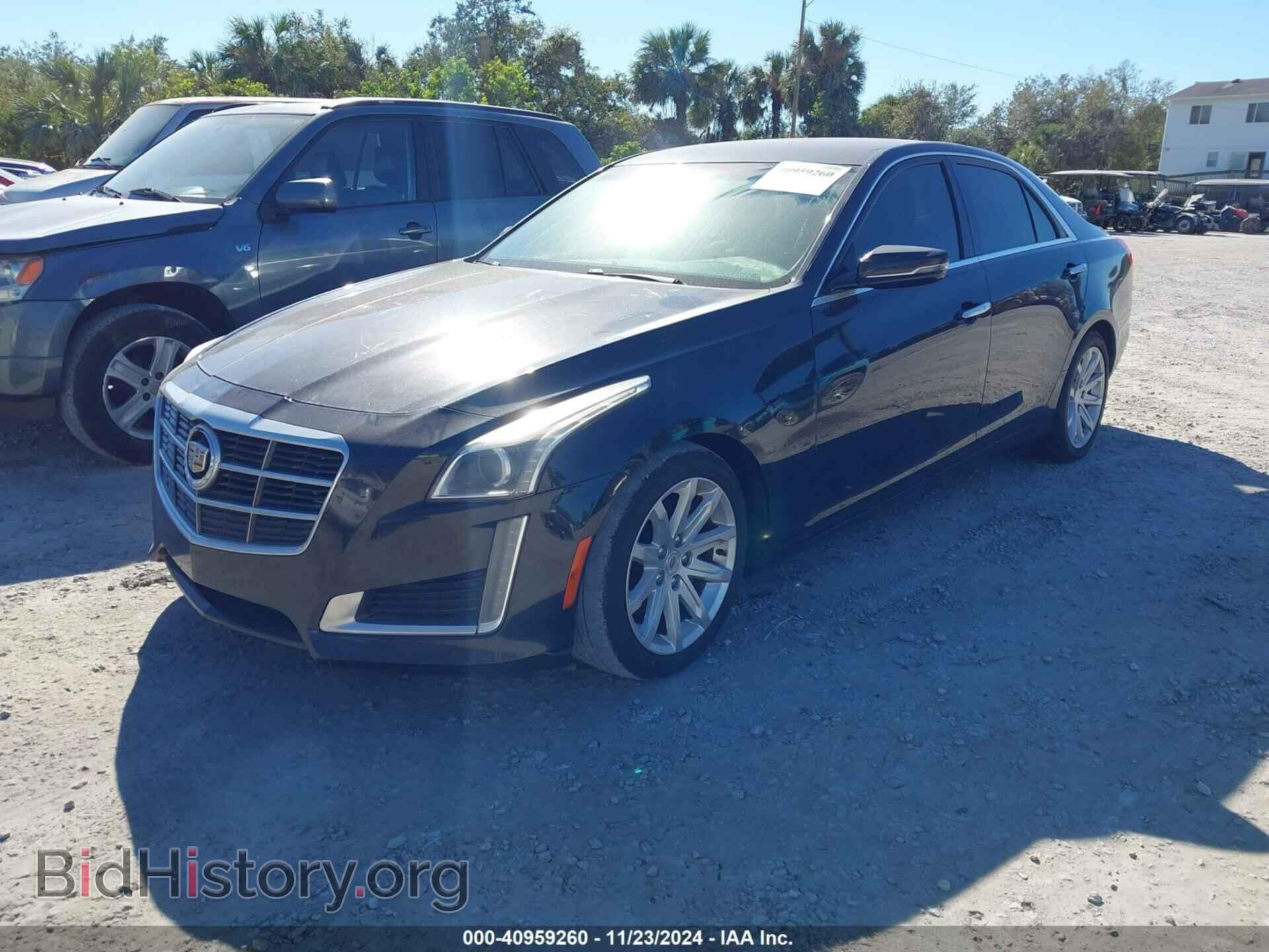 2014 CADILLAC CTS - VIN: 1G6AP5SX4E0187129 - Фото 2