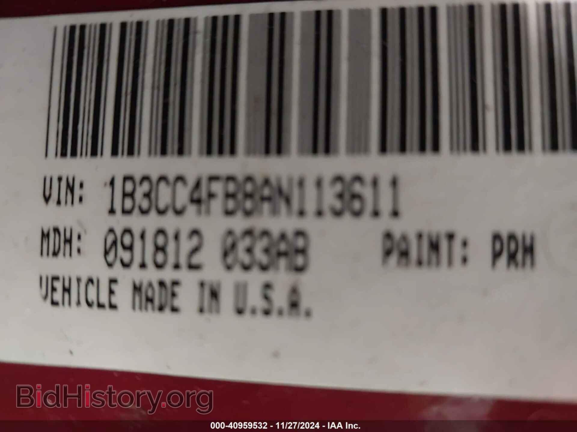 2010 DODGE AVENGER - VIN: 1B3CC4FB8AN113611 - Photo 9