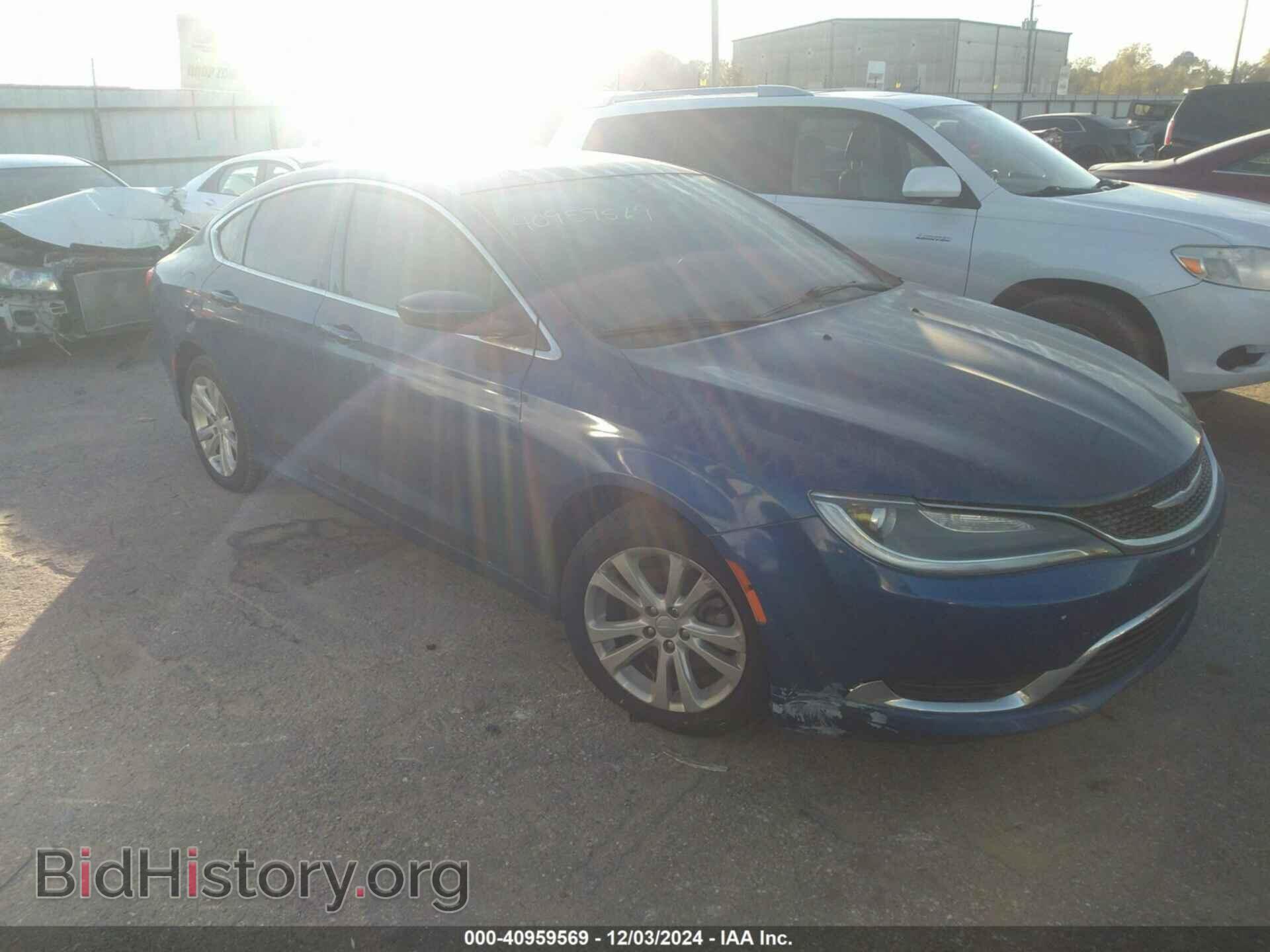 Фотография 1C3CCCAB7FN507967 - CHRYSLER 200 2015
