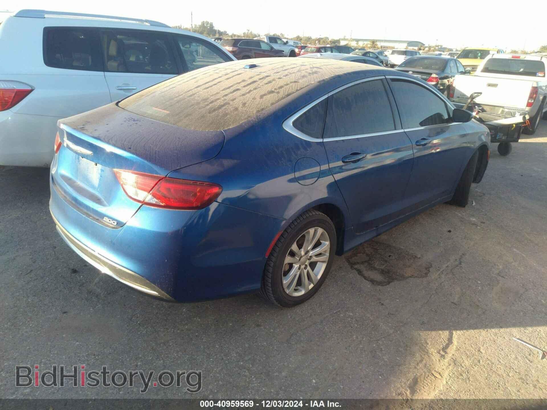 2015 CHRYSLER 200 - VIN: 1C3CCCAB7FN507967 - Фото 4