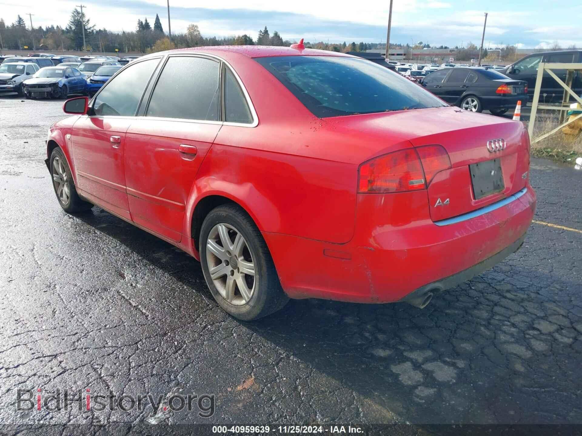 2007 AUDI A4 - VIN: WAUDF78E67A103076 - Photo 3