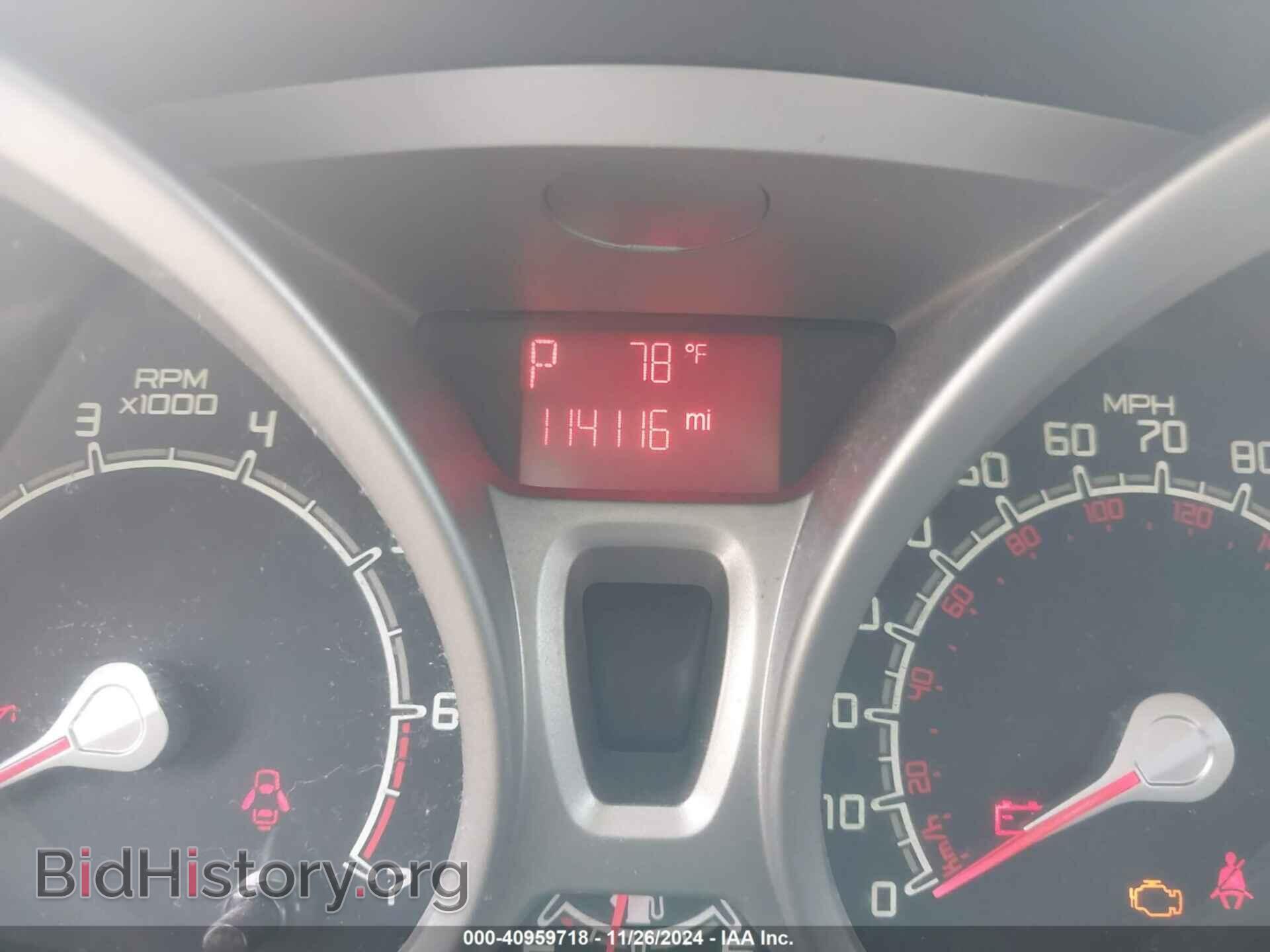 2012 FORD FIESTA - VIN: 3FADP4EJ8CM221908 - Фото 7