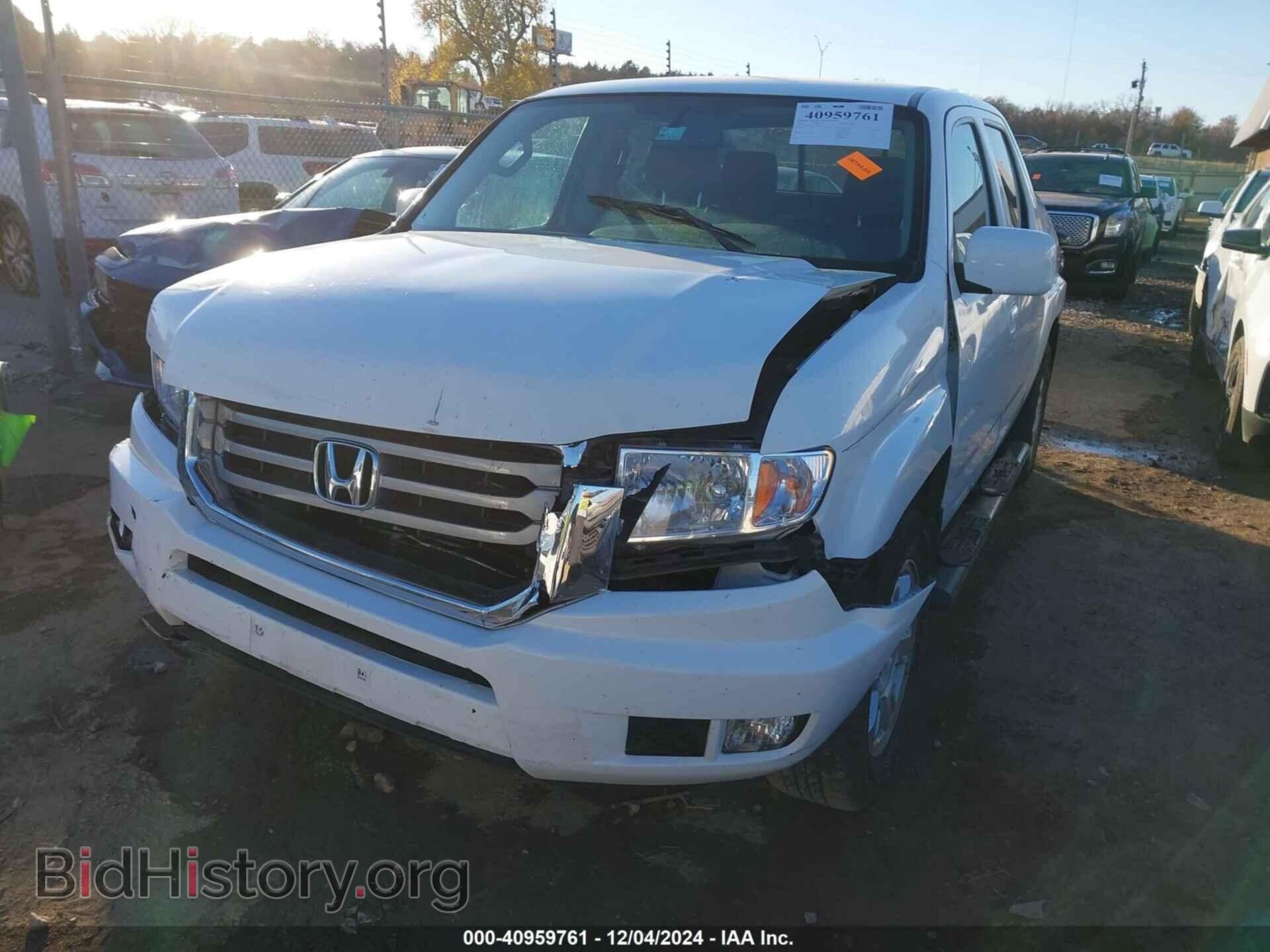2013 HONDA RIDGELINE - VIN: 5FPYK1F4XDB016119 - Фото 2