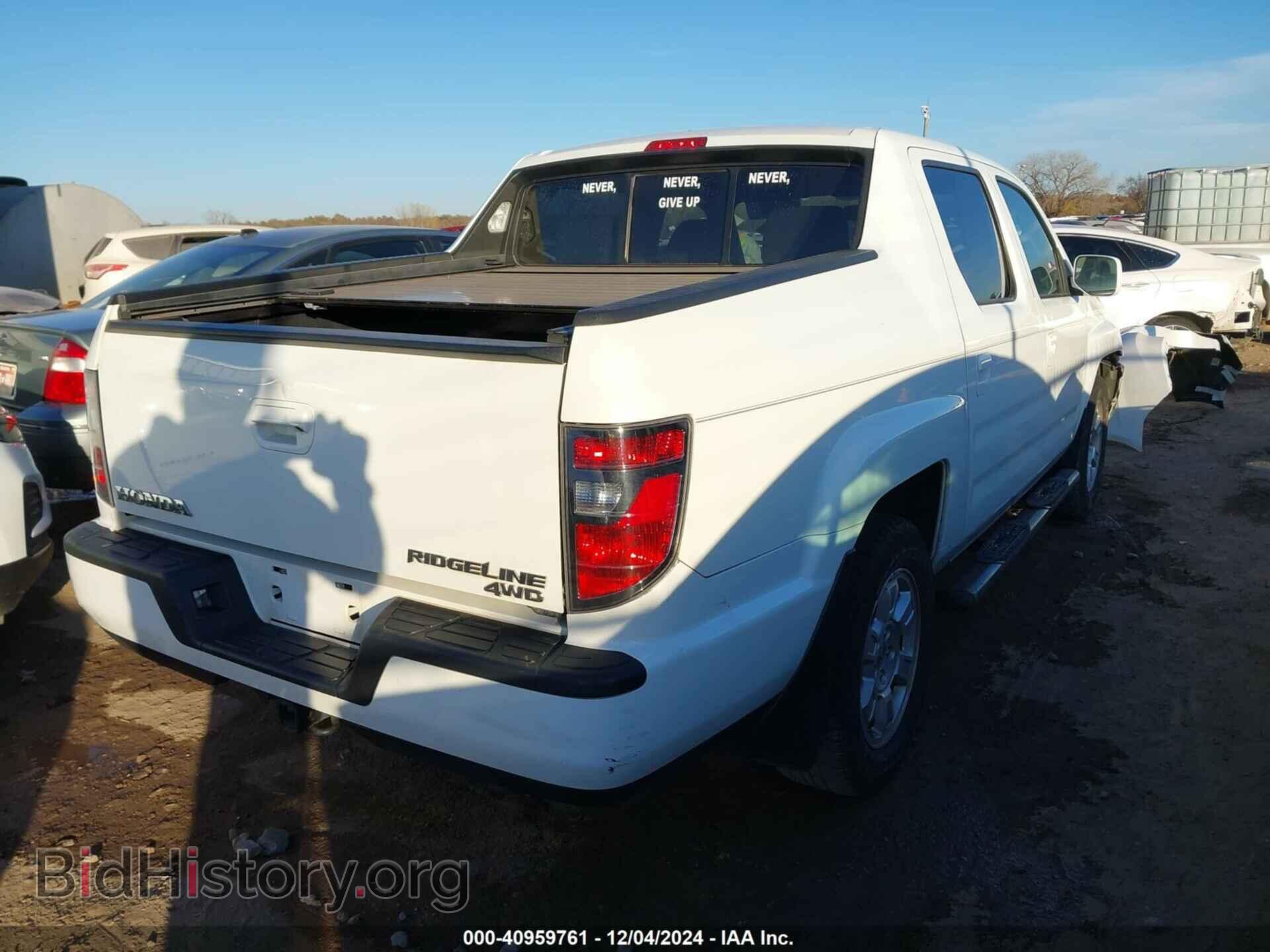 2013 HONDA RIDGELINE - VIN: 5FPYK1F4XDB016119 - Фото 4
