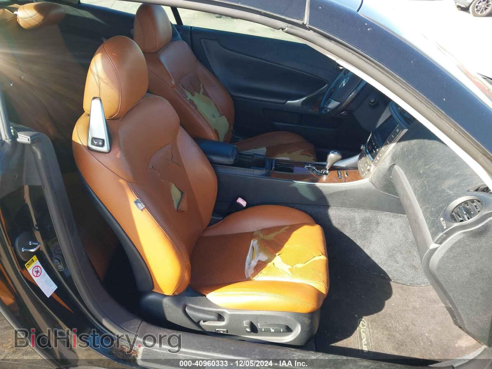 2011 LEXUS IS 250C - VIN: JTHFF2C20B2519878 - Photo 5