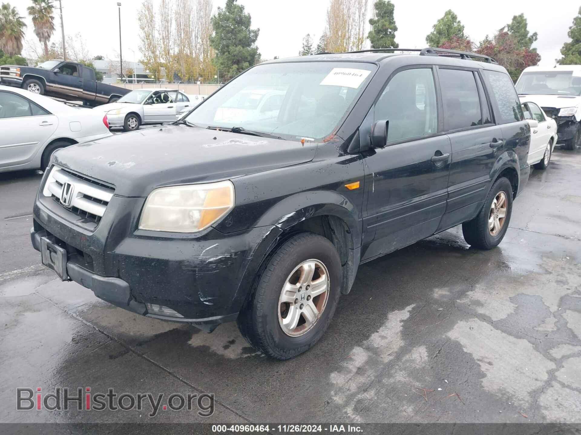 2007 HONDA PILOT - VIN: 5FNYF28127B040876 - Фото 2