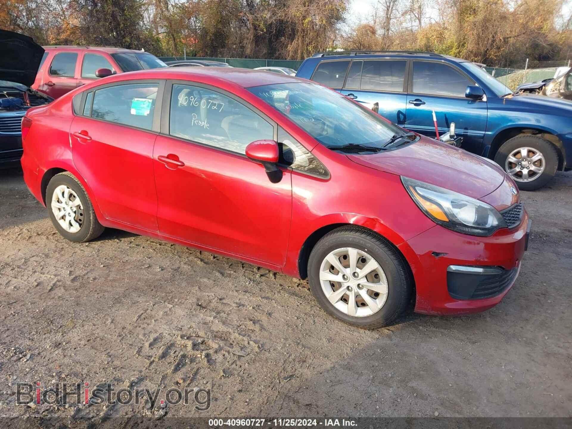 Фотография KNADM4A32H6012629 - KIA RIO 2017