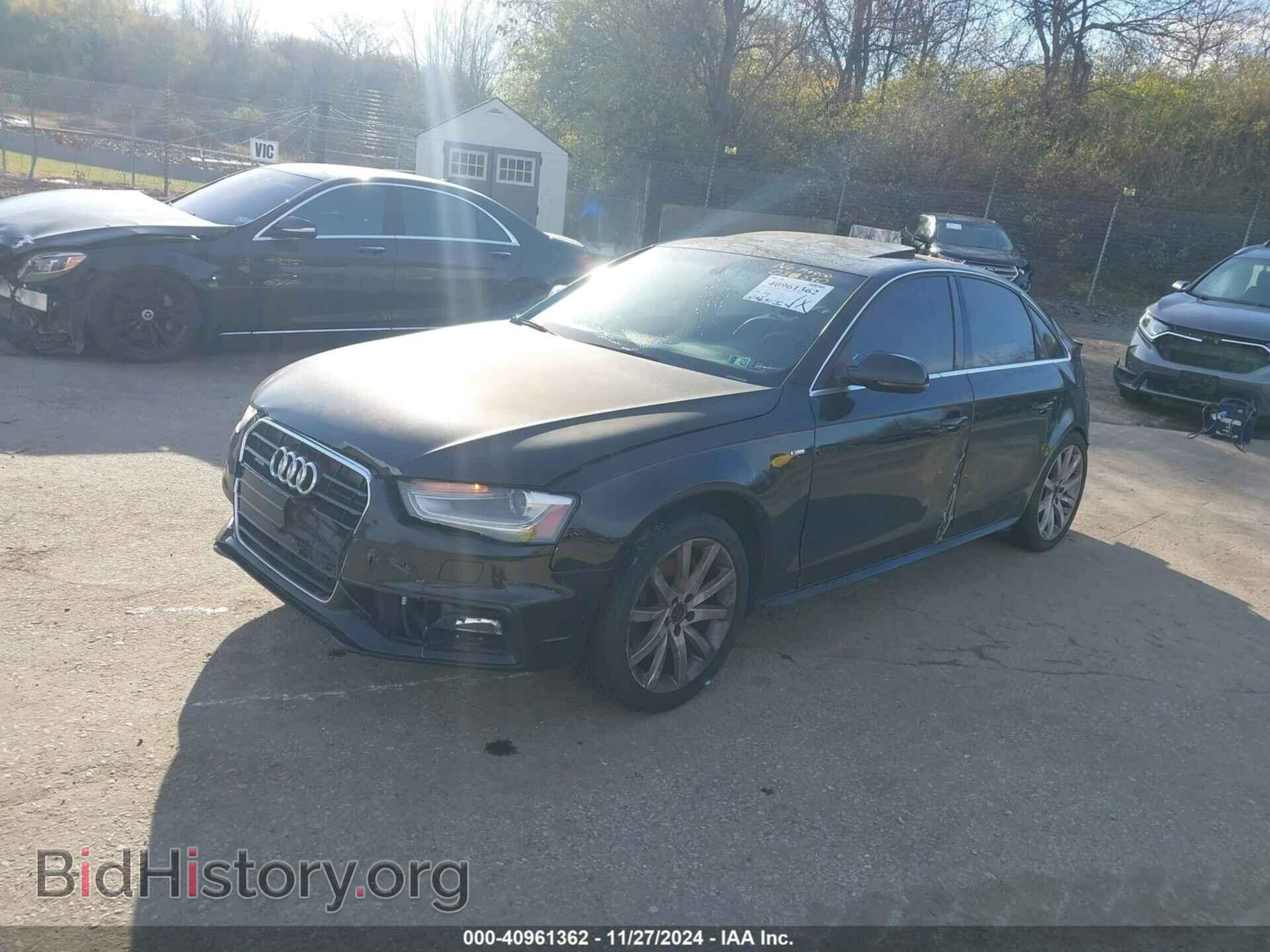 2014 AUDI A4 - VIN: WAUBFAFL6EN032540 - Фото 2
