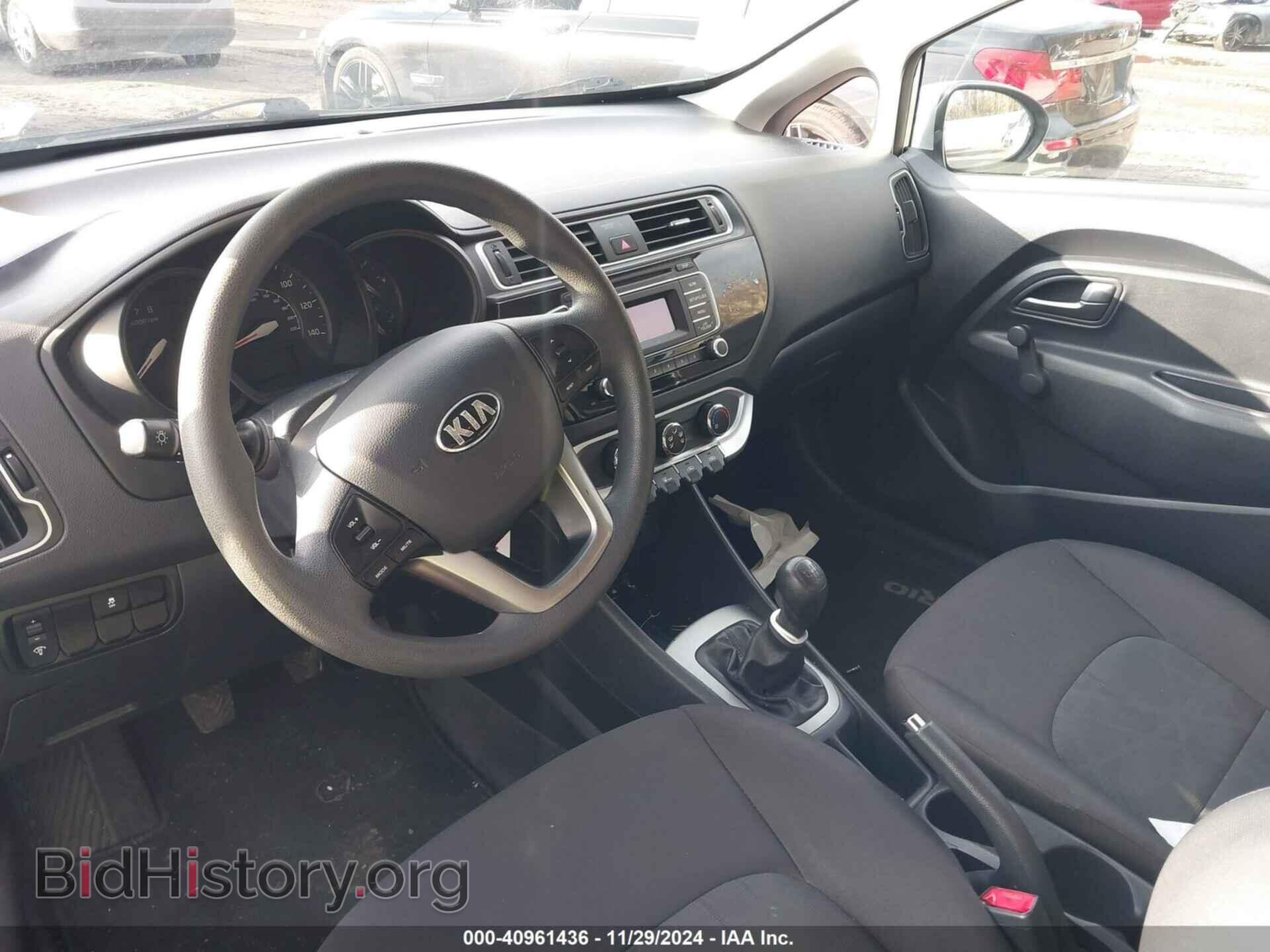 2016 KIA RIO - VIN: KNADM4A32G6665590 - Фото 5