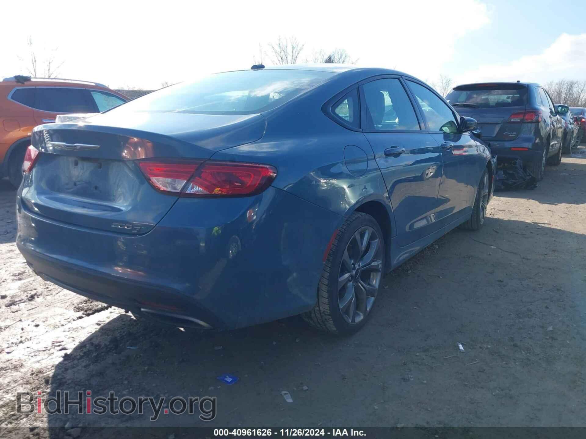 2015 CHRYSLER 200 - VIN: 1C3CCCBB1FN633966 - Фото 4