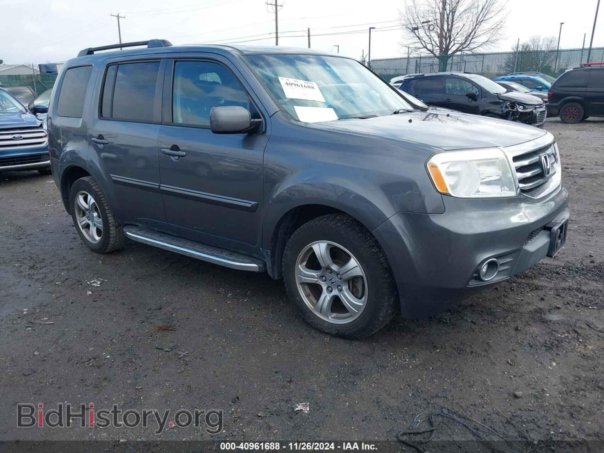 Фотография 5FNYF4H74CB036354 - HONDA PILOT 2012
