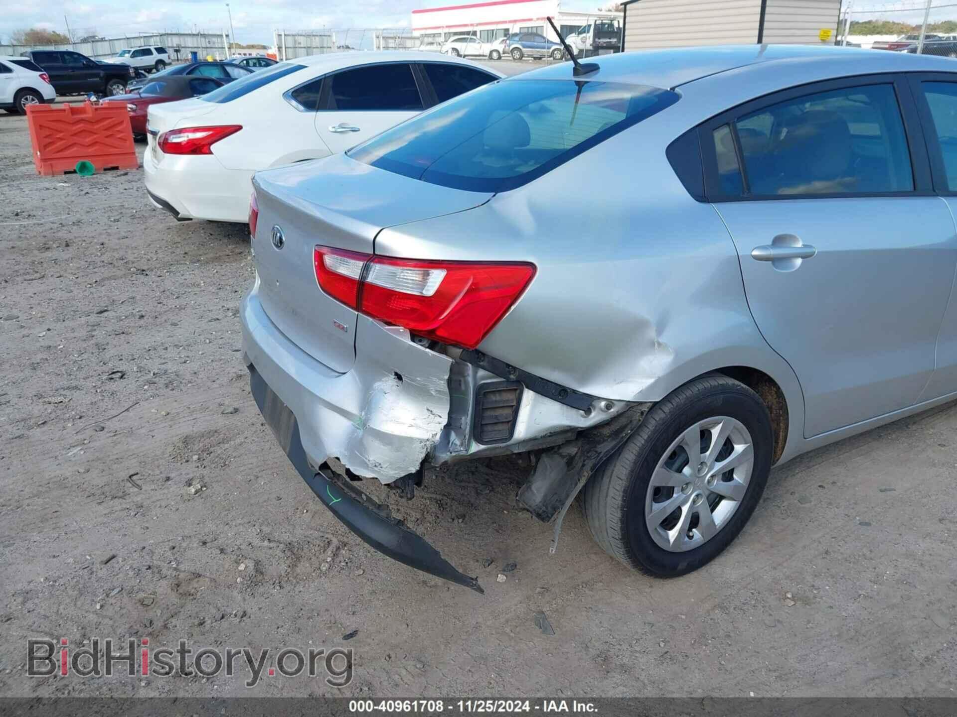 2016 KIA RIO - VIN: KNADM4A34G6658141 - Фото 6