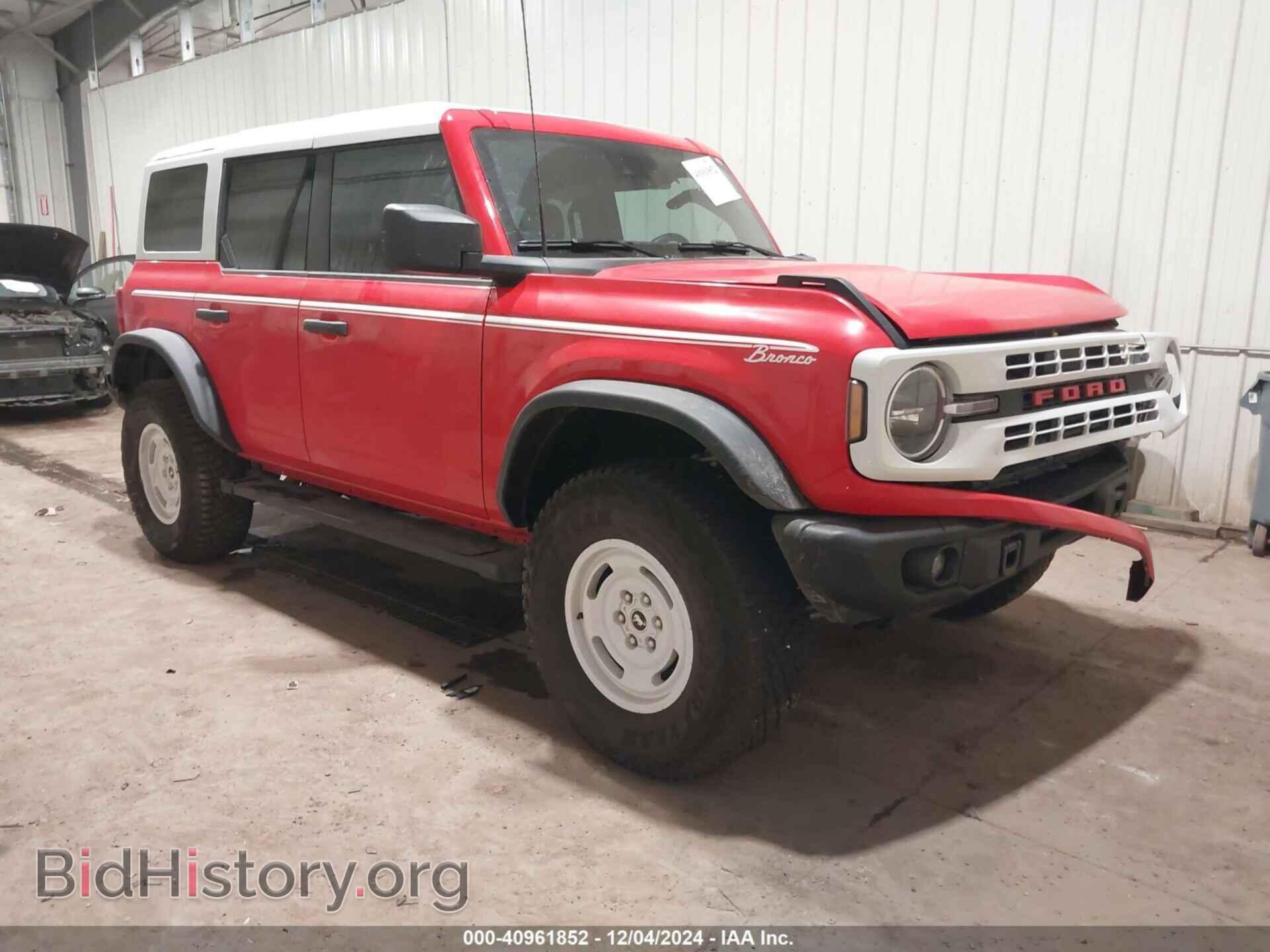 Фотография 1FMDE4DH4RLA02366 - FORD BRONCO 2024
