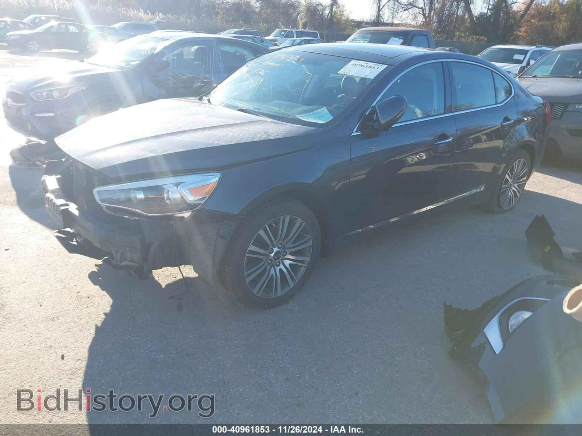 2014 KIA CADENZA - VIN: KNALN4D71E5166077 - Фото 2