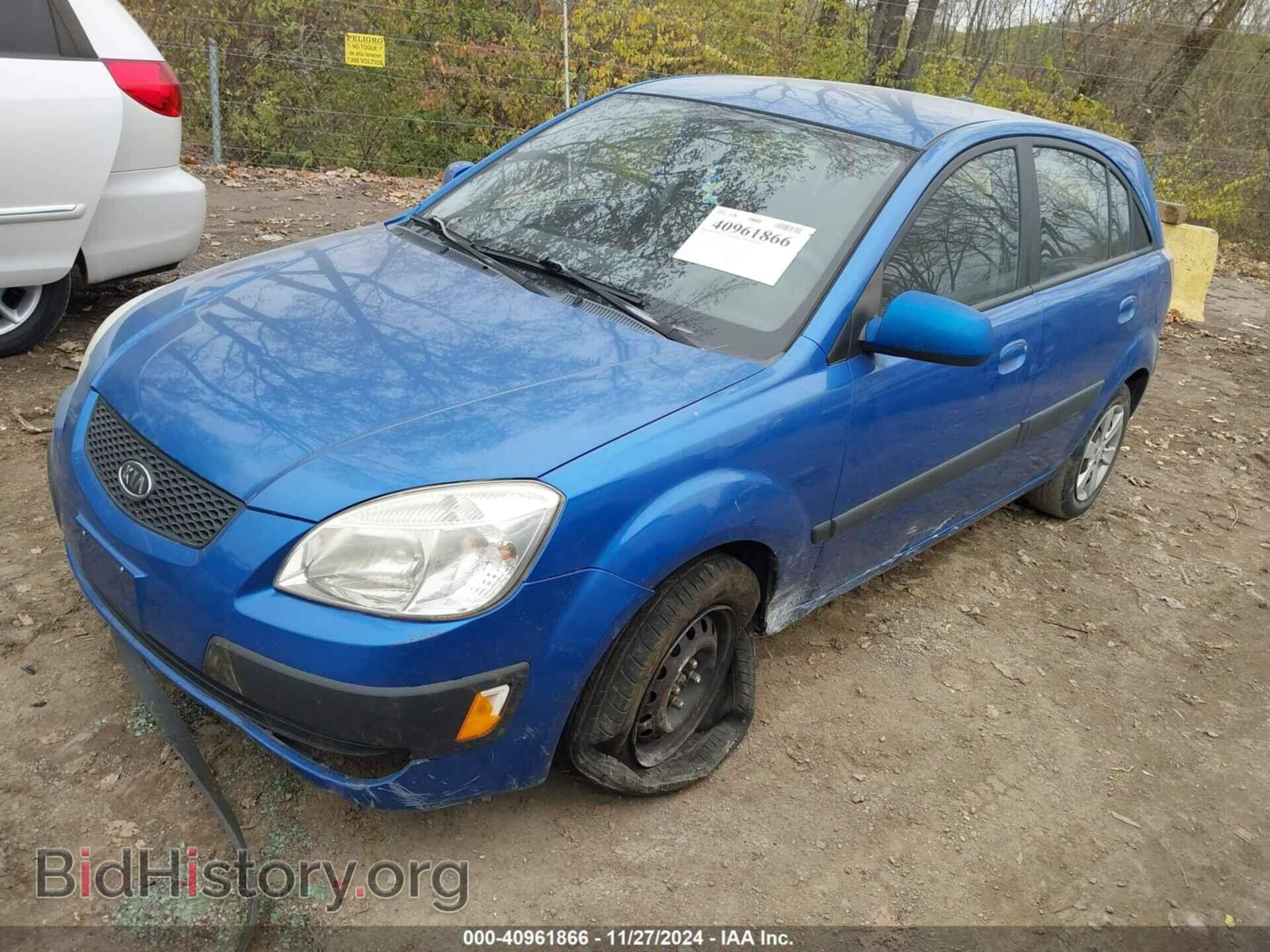 2009 KIA RIO5 - VIN: KNADE243296542825 - Фото 2