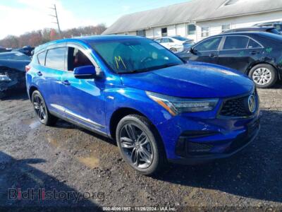 2020 Acura RDX A-Spec Package, синий — VIN 5J8TC2H6XLL025131, IAAI