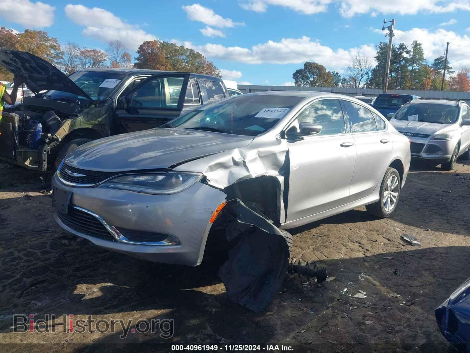 2015 CHRYSLER 200 - VIN: 1C3CCCAB2FN596606 - Фото 2