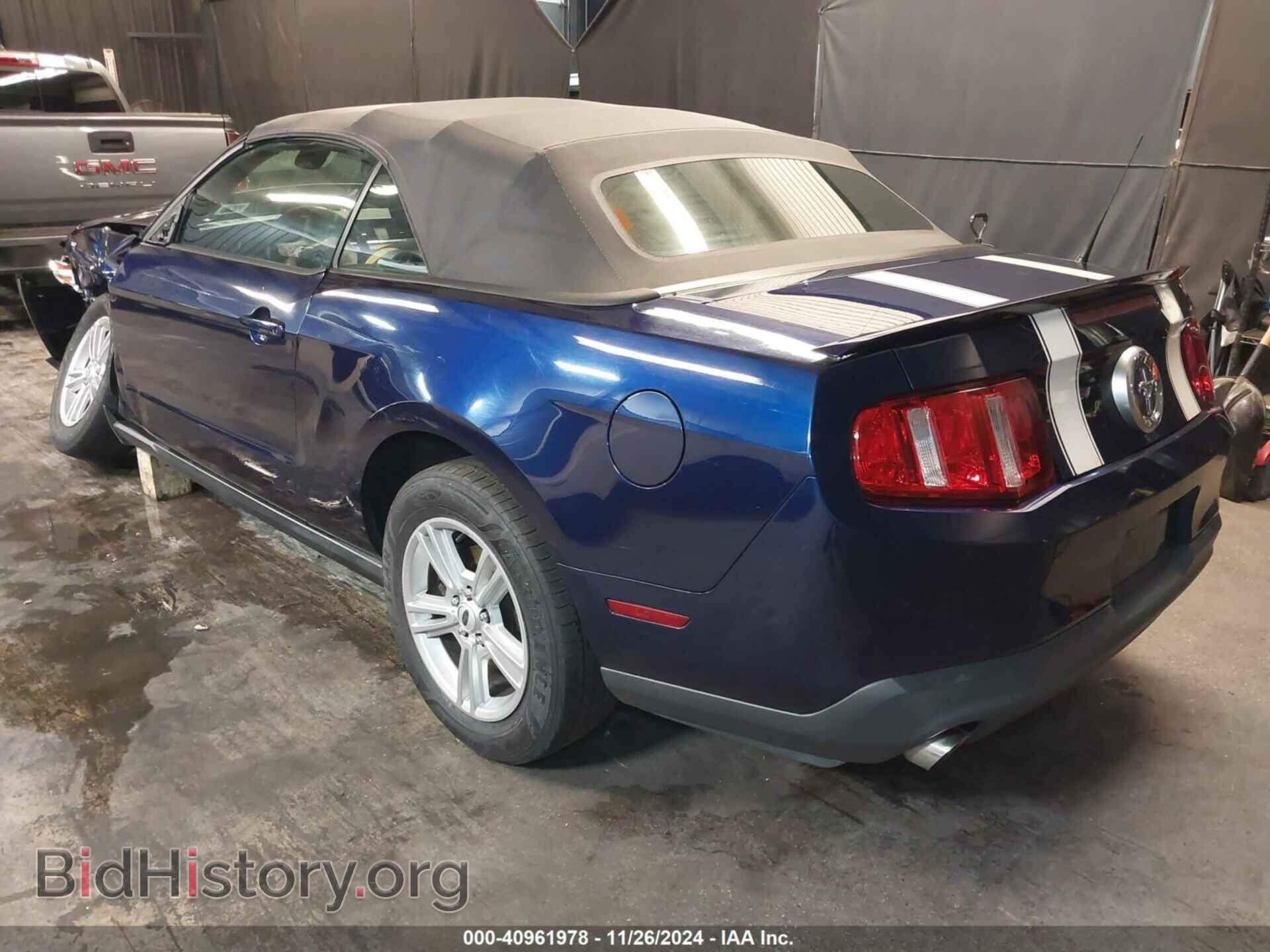 2012 FORD MUSTANG - VIN: 1ZVBP8EM1C5261589 - Фото 3