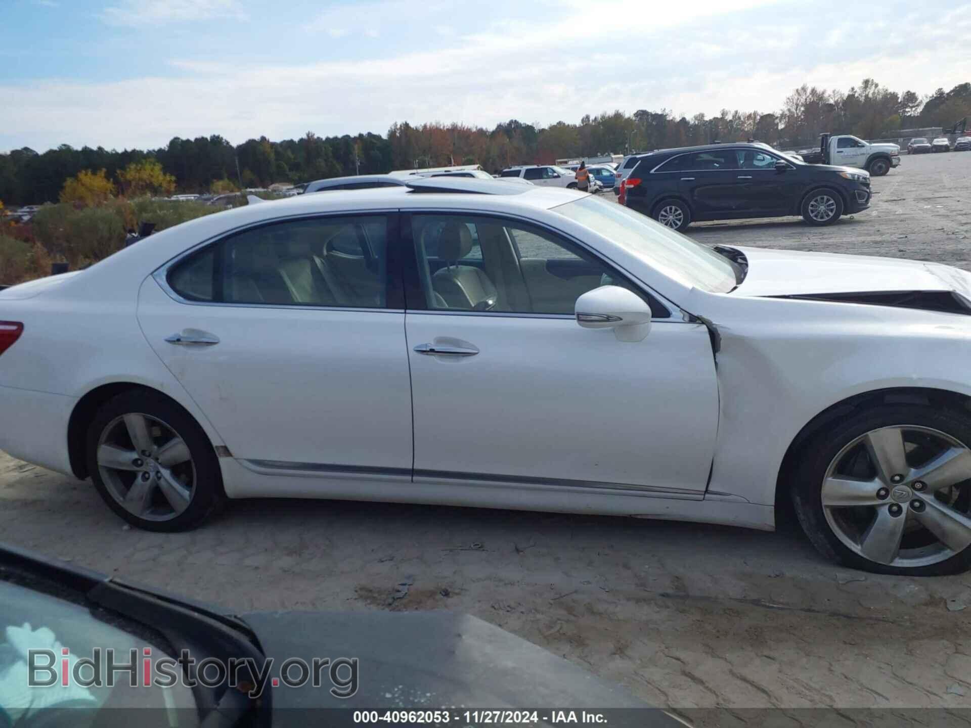 2012 LEXUS LS 460 - VIN: JTHGL5EF1C5046586 - Фото 12