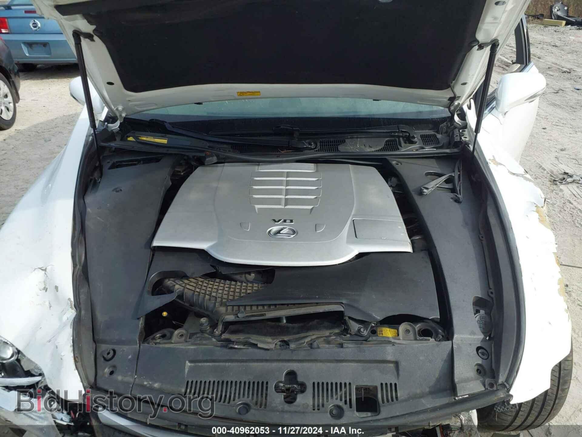 2012 LEXUS LS 460 - VIN: JTHGL5EF1C5046586 - Фото 10