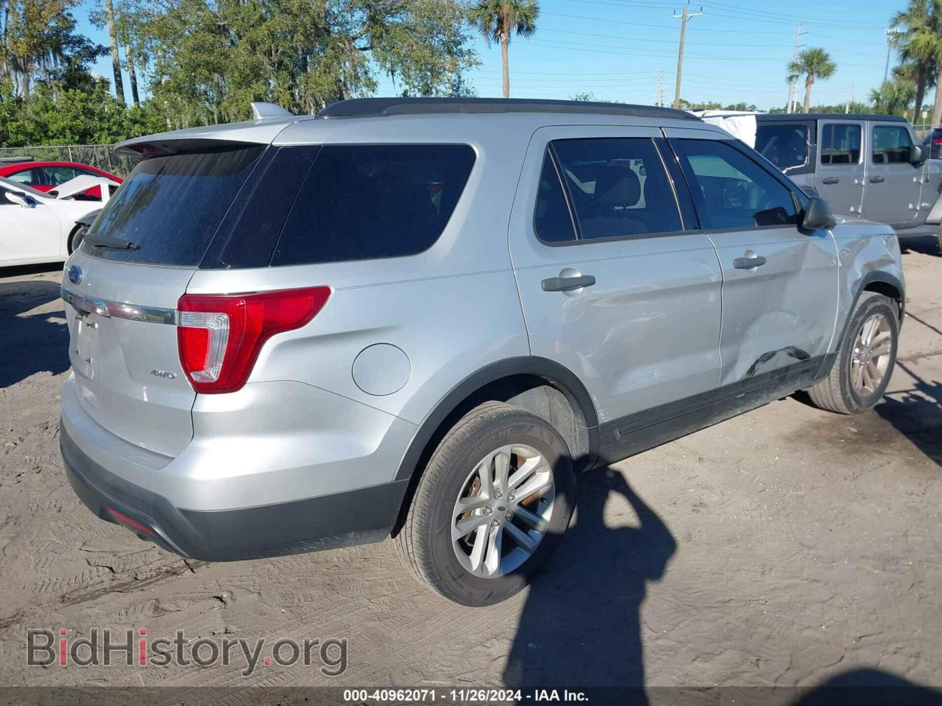 2017 FORD EXPLORER - VIN: 1FM5K8B85HGD03548 - Photo 4