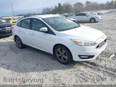 2017 Ford FOCUS SE, white — VIN 1FADP3FE3HL294057, IAAI