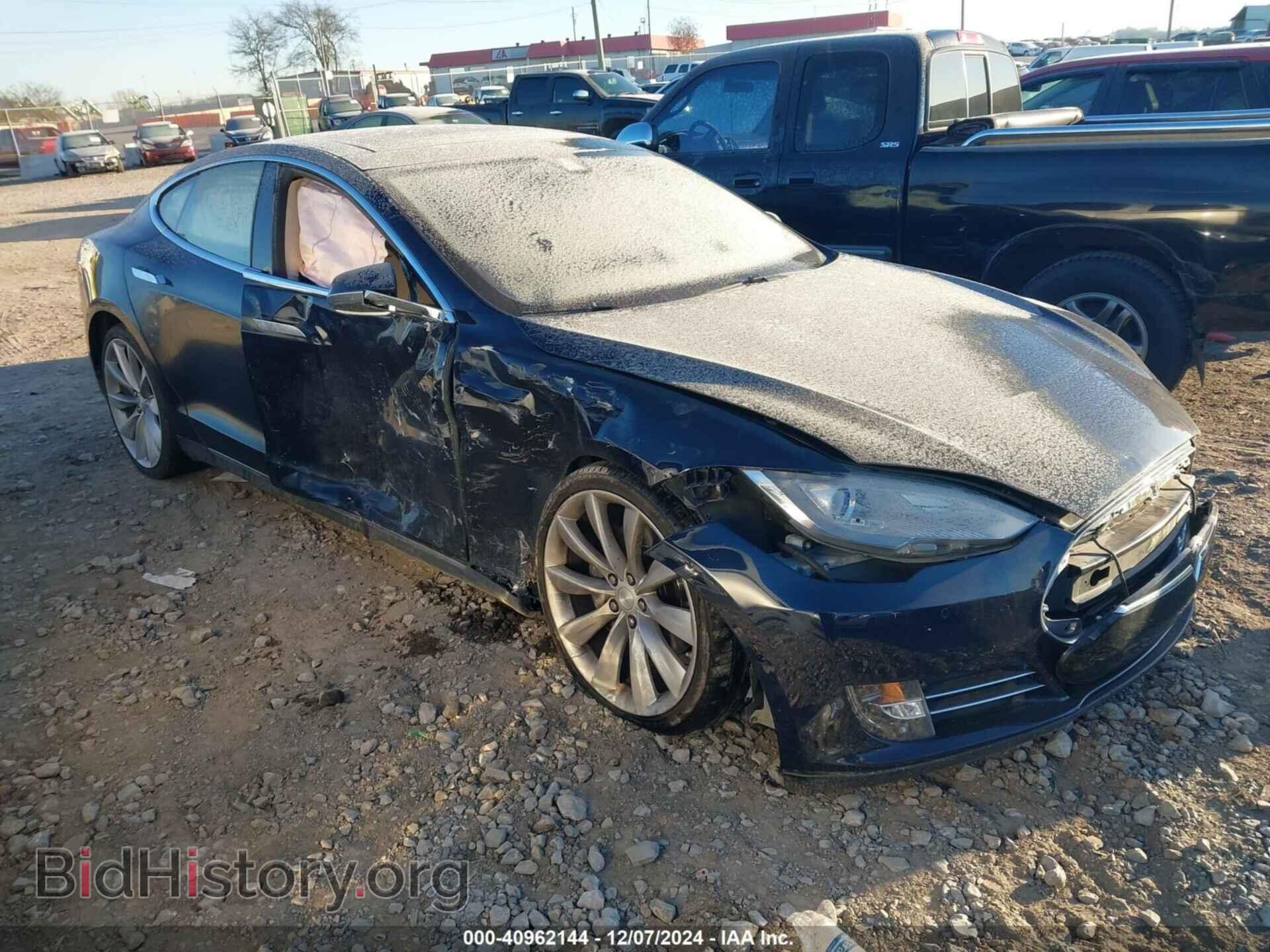 Photo 5YJSA1S16EFP49914 - TESLA MODEL S 2014