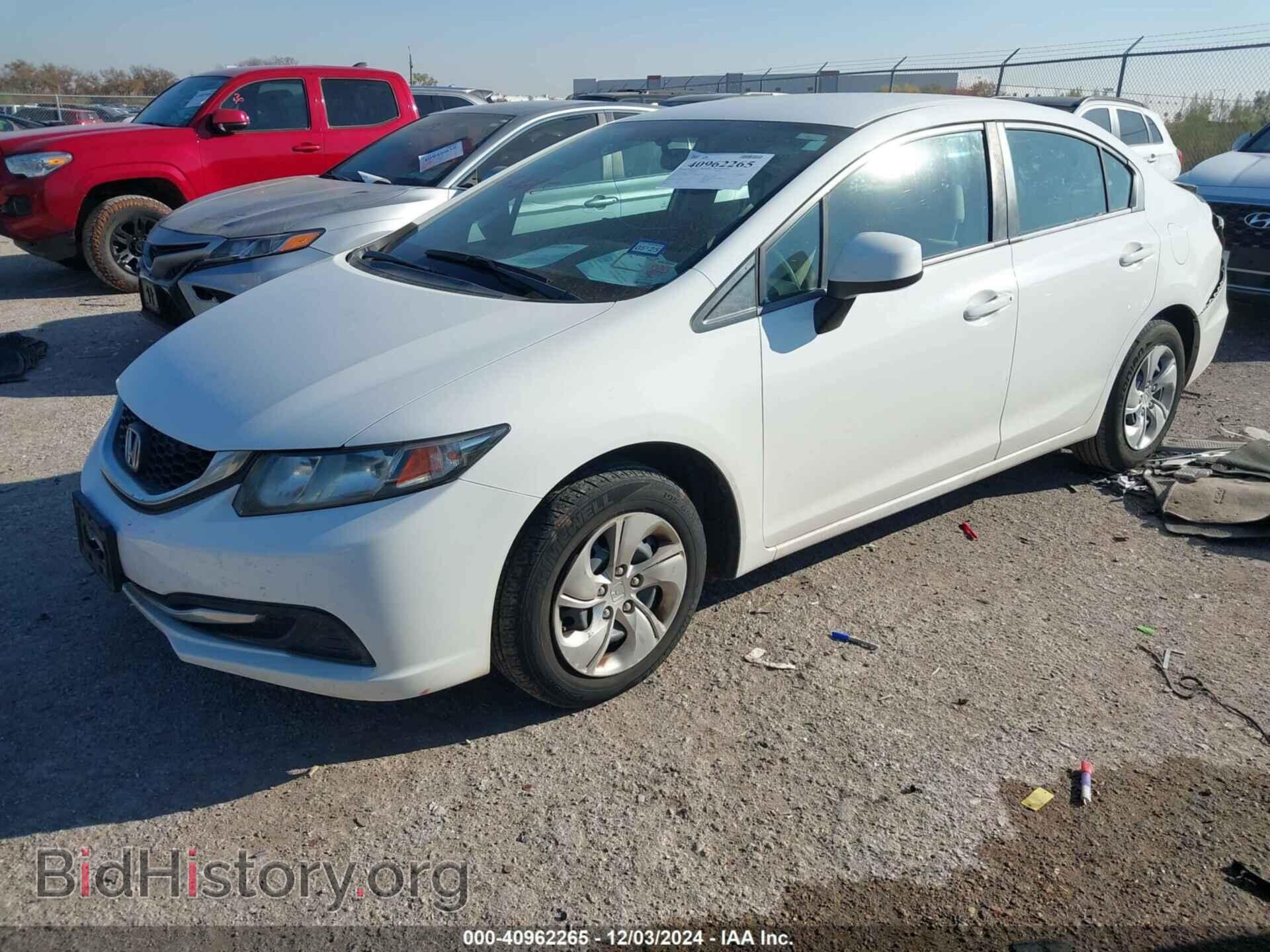 2013 HONDA CIVIC - VIN: 2HGFB2F50DH550711 - Фото 2