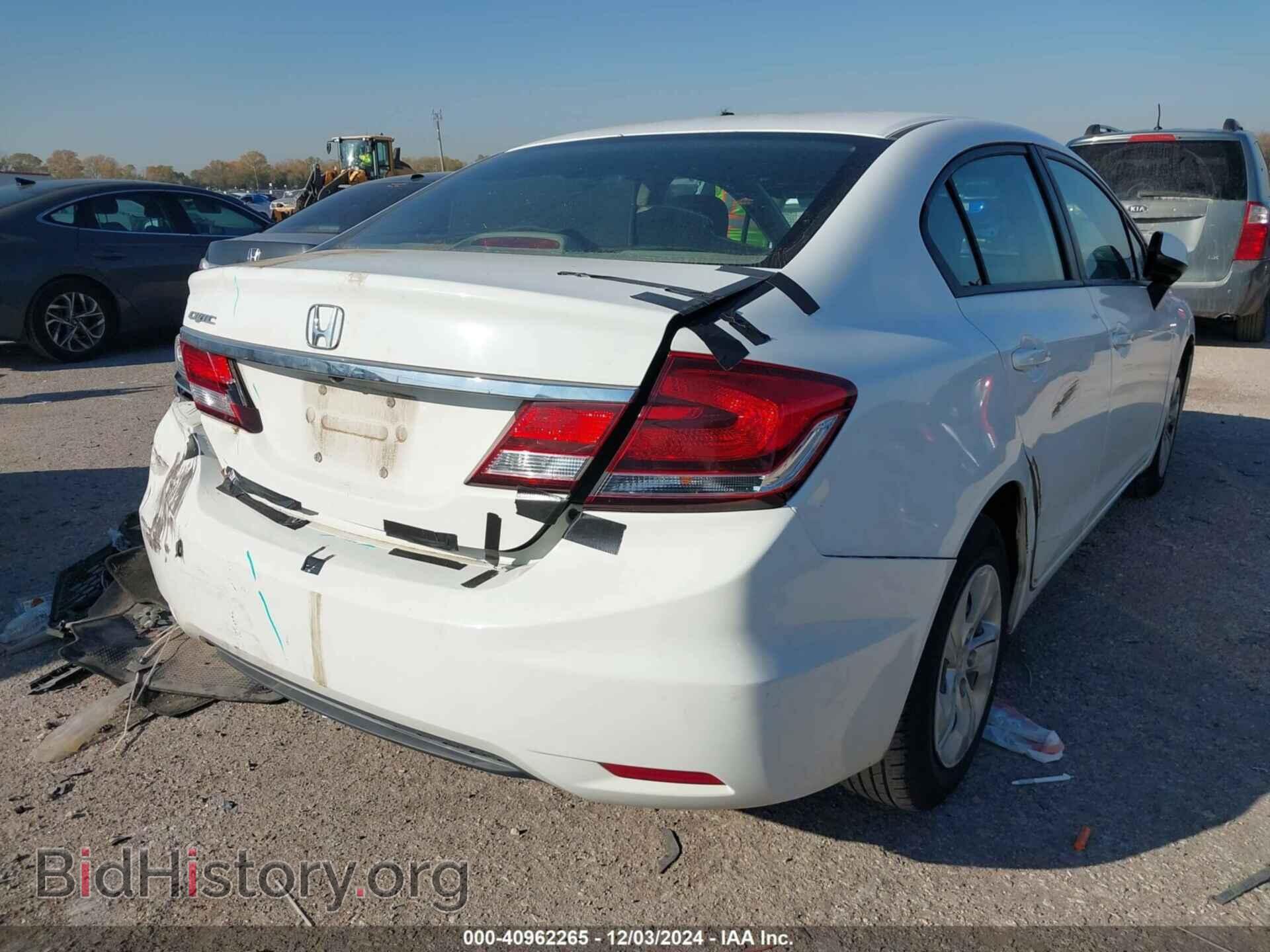 2013 HONDA CIVIC - VIN: 2HGFB2F50DH550711 - Фото 6