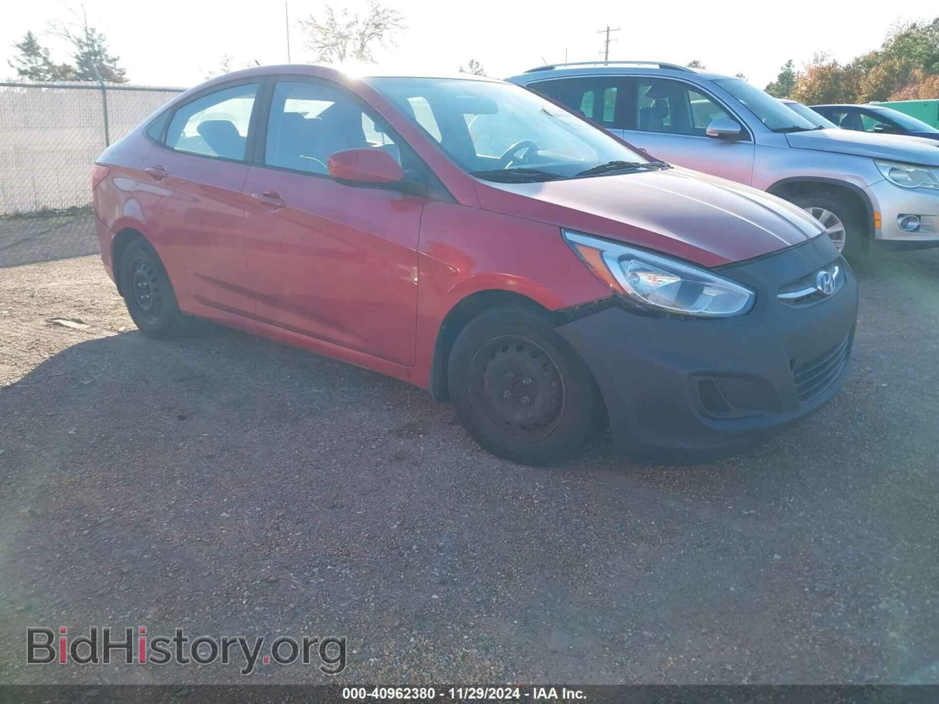 Фотография KMHCT4AE4GU138791 - HYUNDAI ACCENT 2016