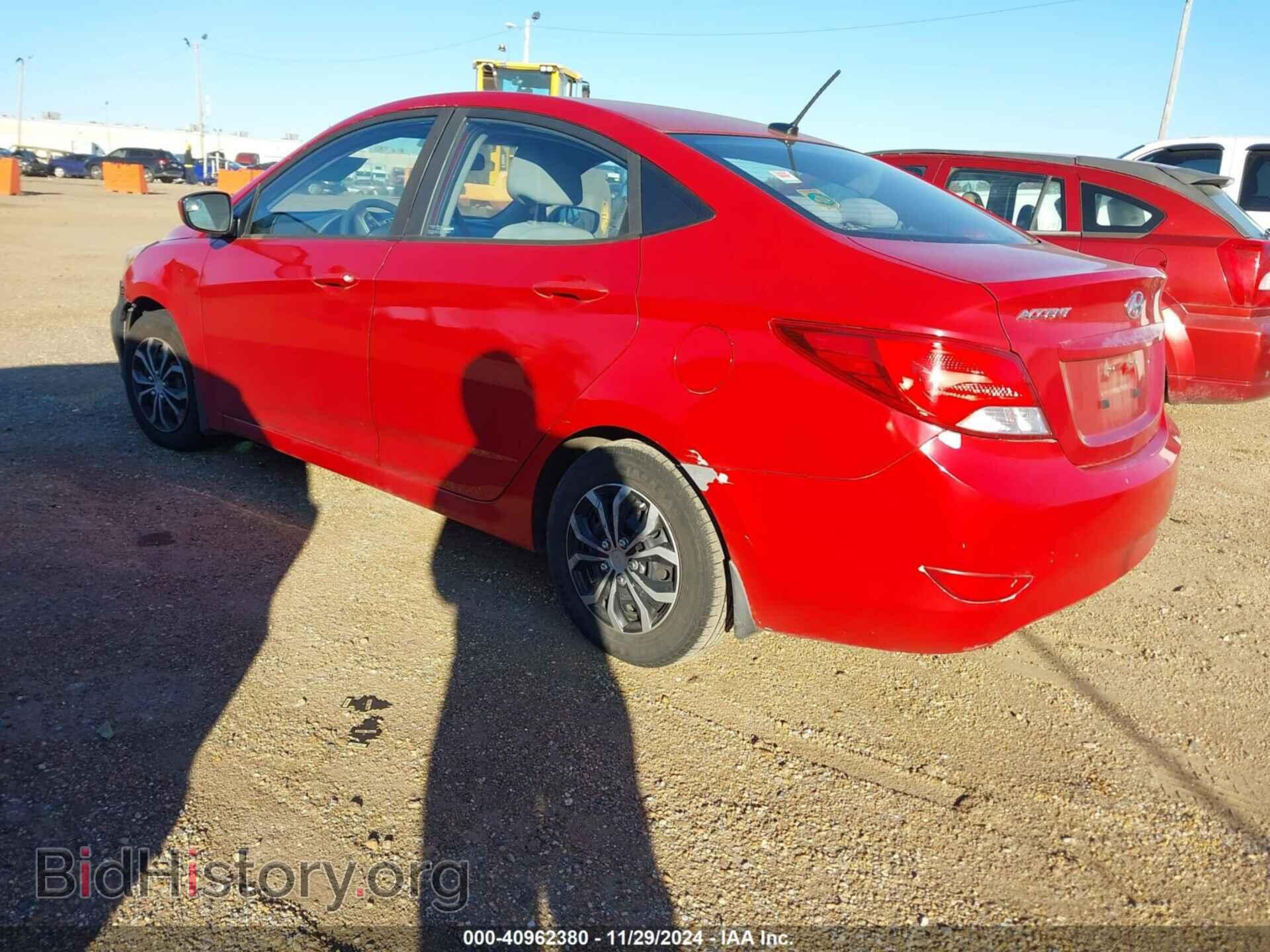 2016 HYUNDAI ACCENT - VIN: KMHCT4AE4GU138791 - Фото 3