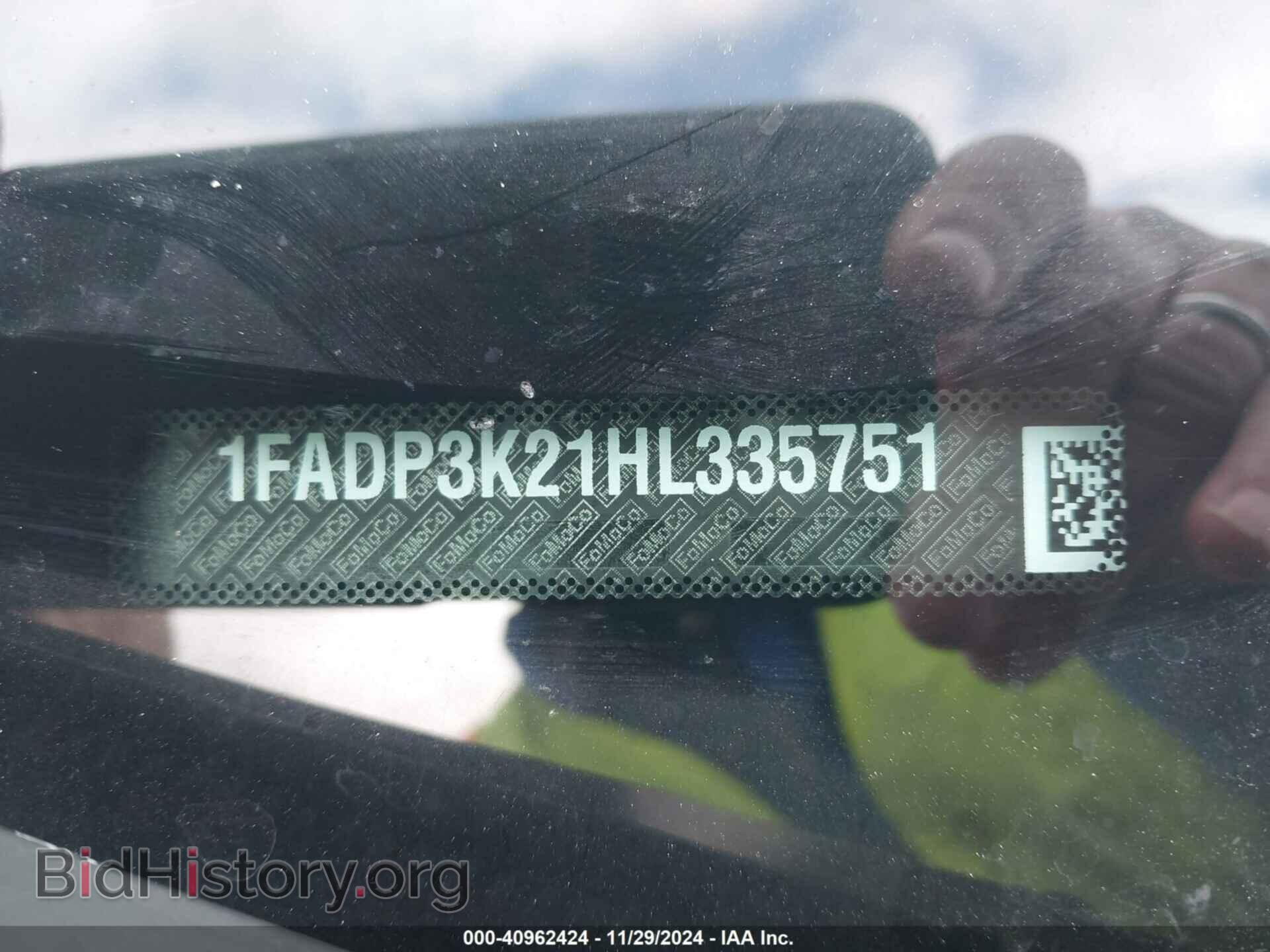2017 FORD FOCUS - VIN: 1FADP3K21HL335751 - Фото 9