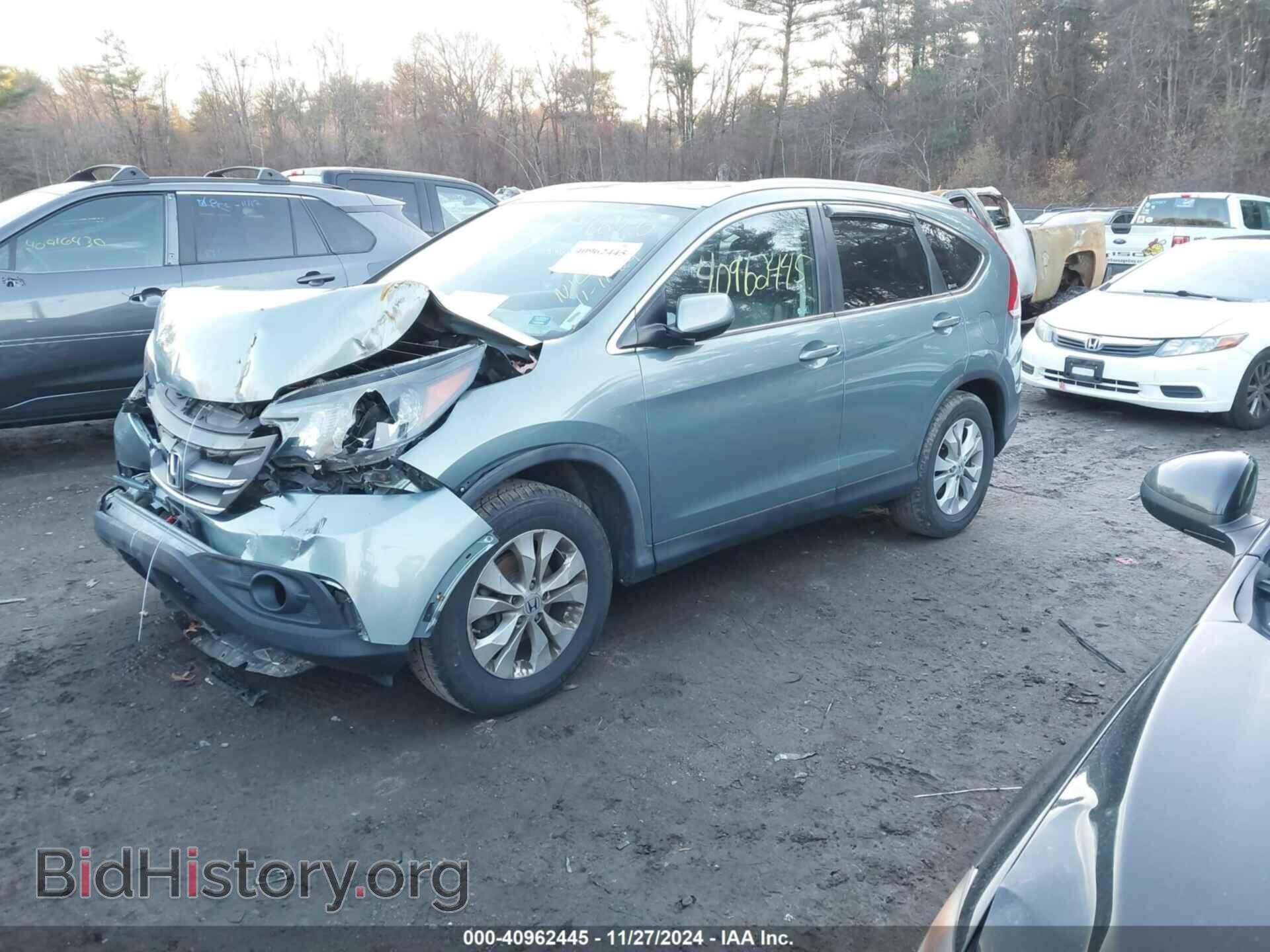 2012 HONDA CR-V - VIN: 2HKRM4H75CH600525 - Фото 2