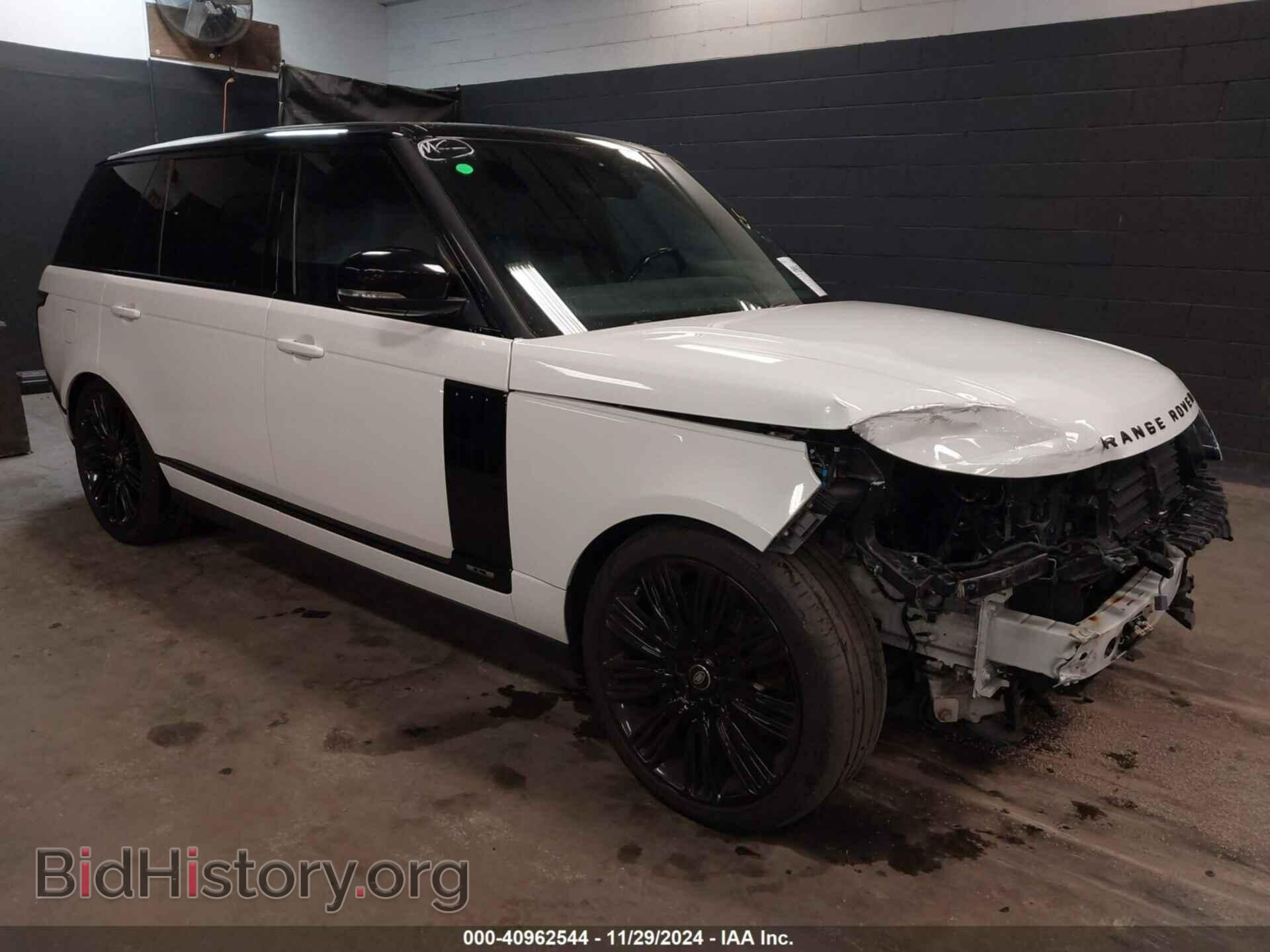 Фотография SALGS5RE1KA543254 - LAND ROVER RANGE ROVER 2019