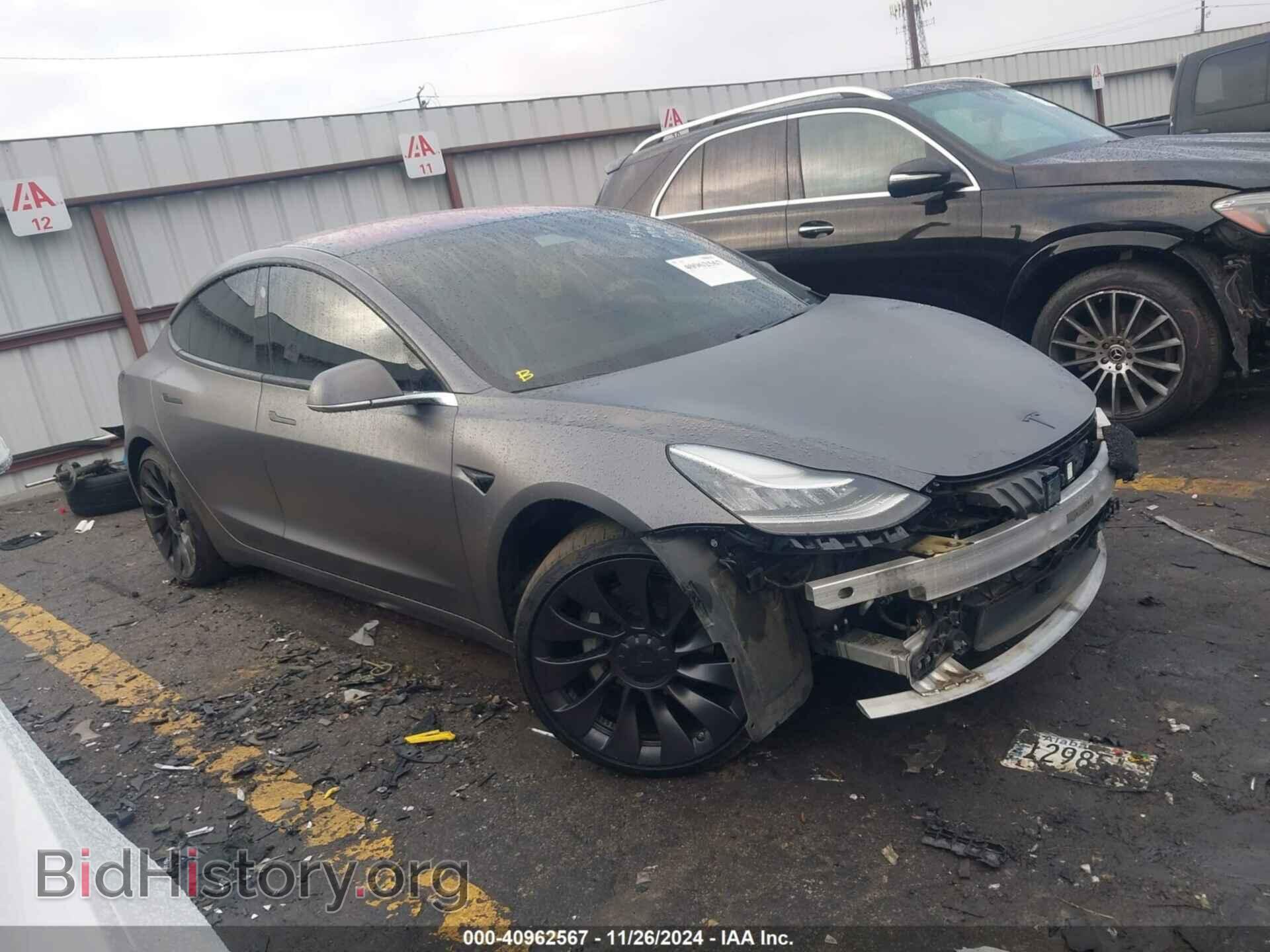 Photo 5YJ3E1EAXKF173583 - TESLA MODEL 3 2019