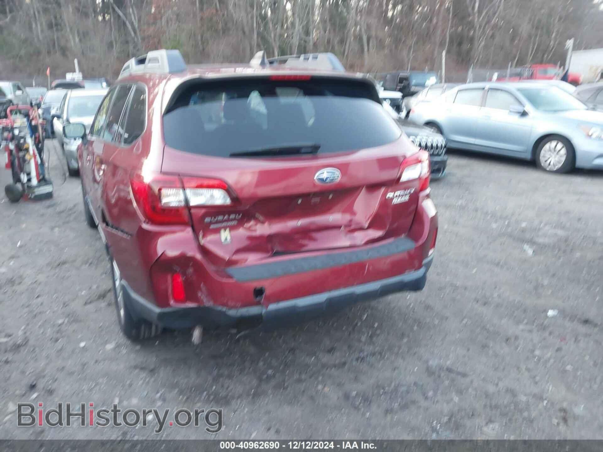 2016 SUBARU OUTBACK - VIN: 4S4BSACC2G3299008 - Фото 6