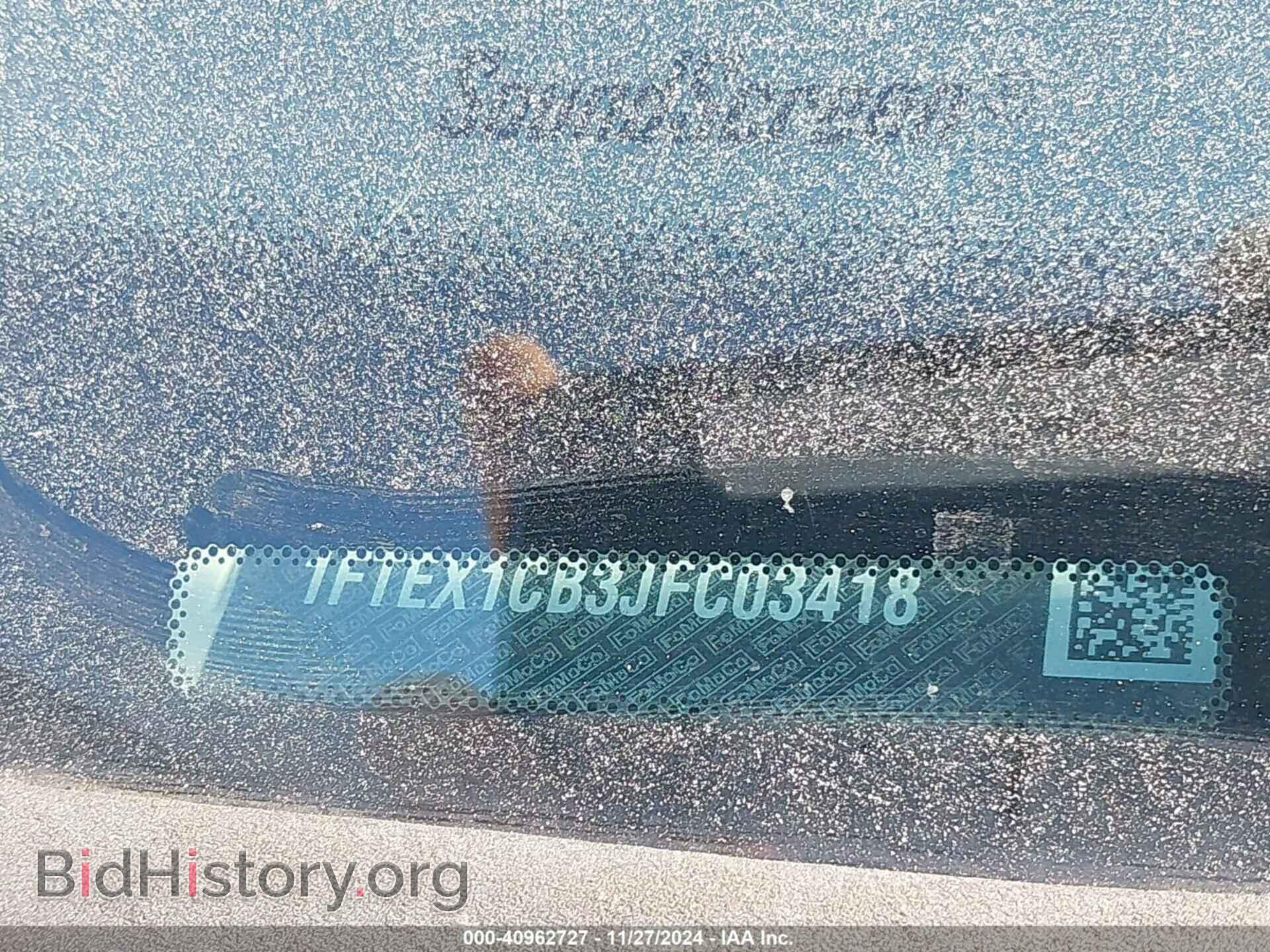 2018 FORD F-150 - VIN: 1FTEX1CB3JFC03418 - Фото 9