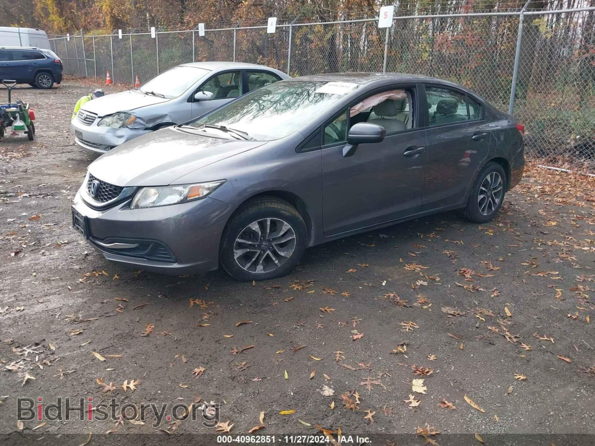 2014 HONDA CIVIC - VIN: 2HGFB2F8XEH552302 - Фото 2