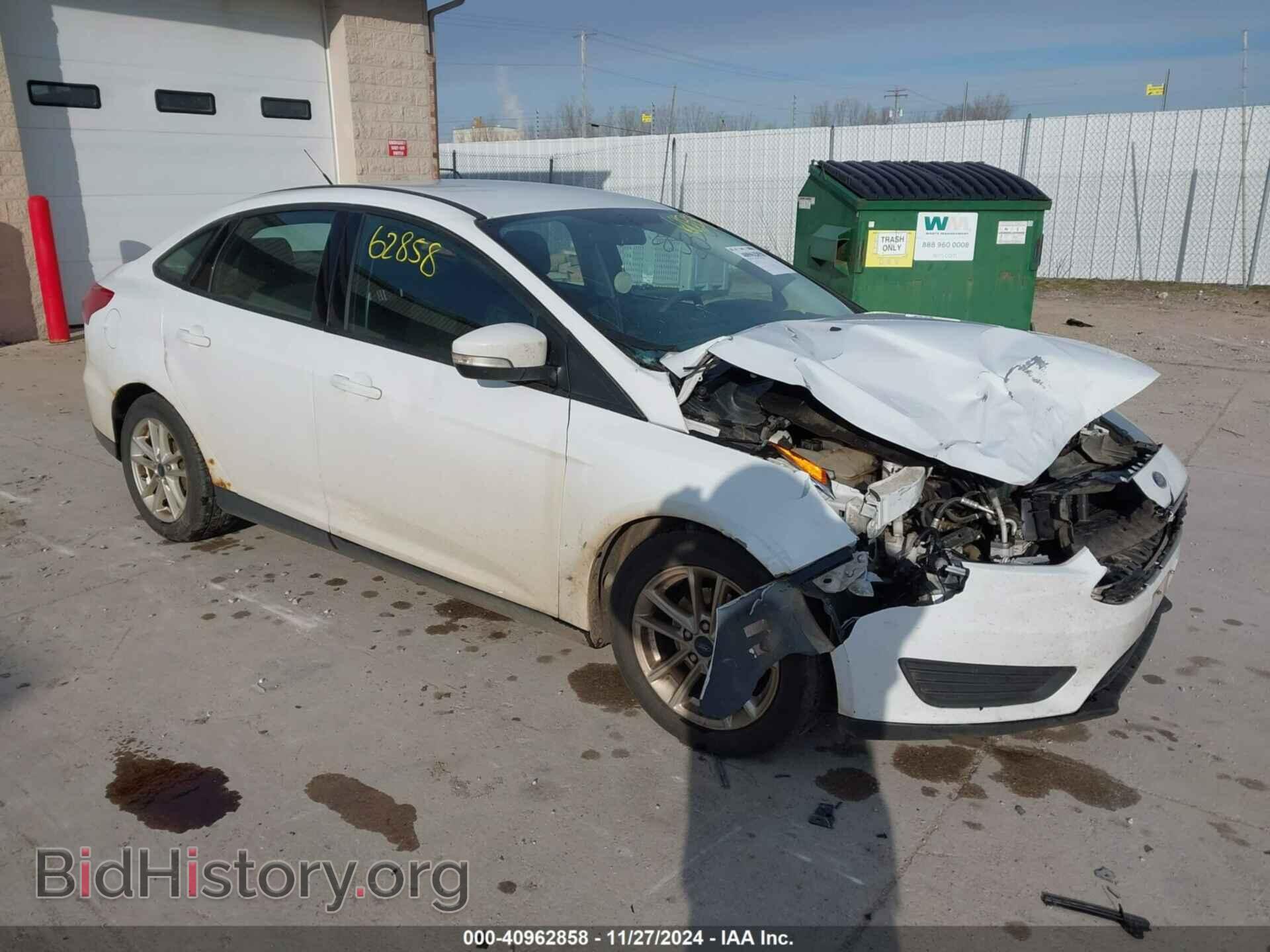 Фотография 1FADP3F26GL298060 - FORD FOCUS 2016