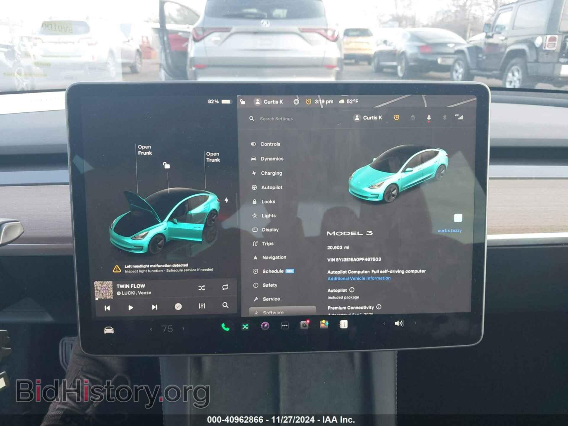 2023 TESLA MODEL 3 - VIN: 5YJ3E1EA0PF467503 - Фото 7
