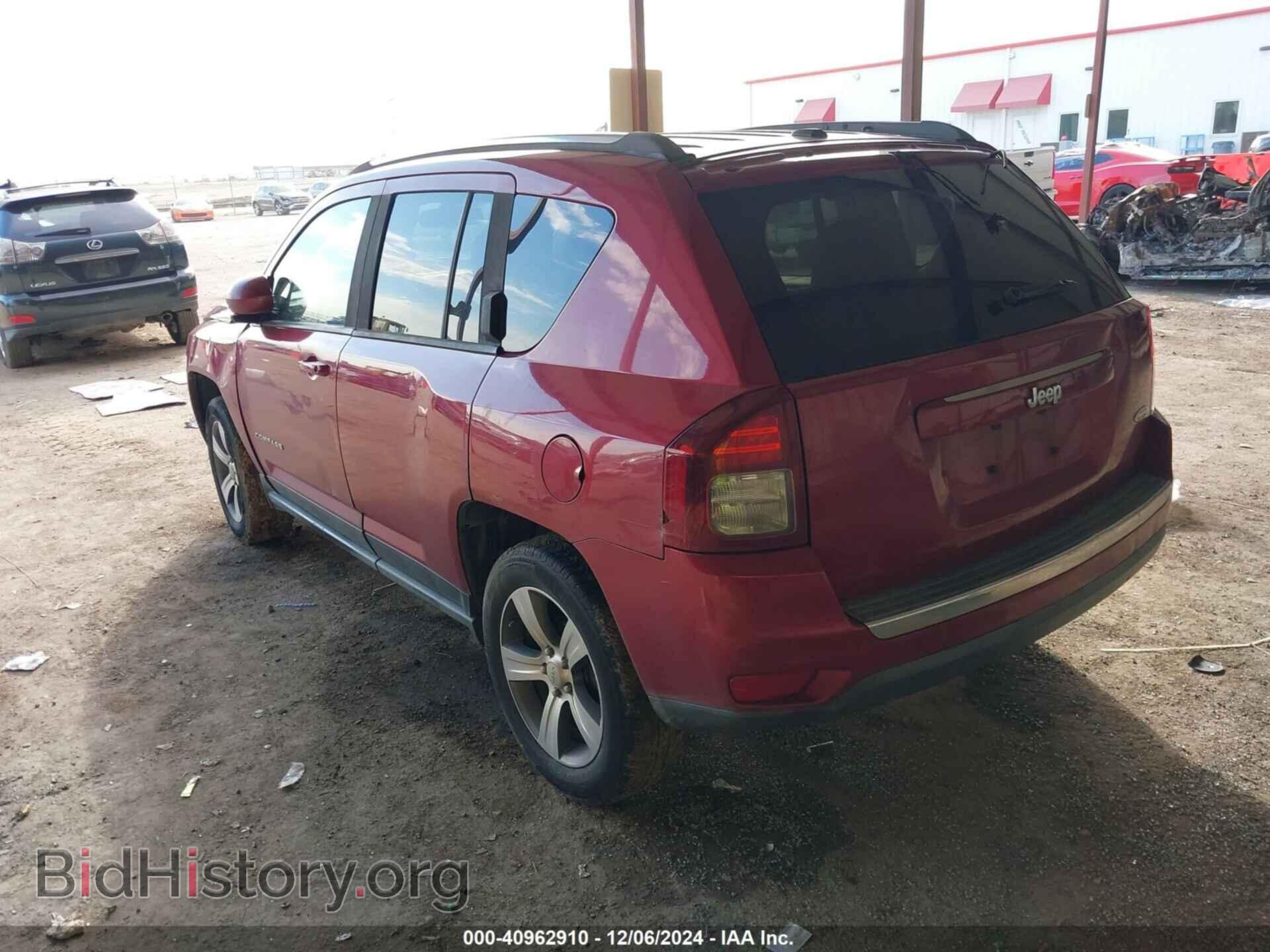 2016 JEEP COMPASS - VIN: 1C4NJCEA0GD738034 - Фото 3