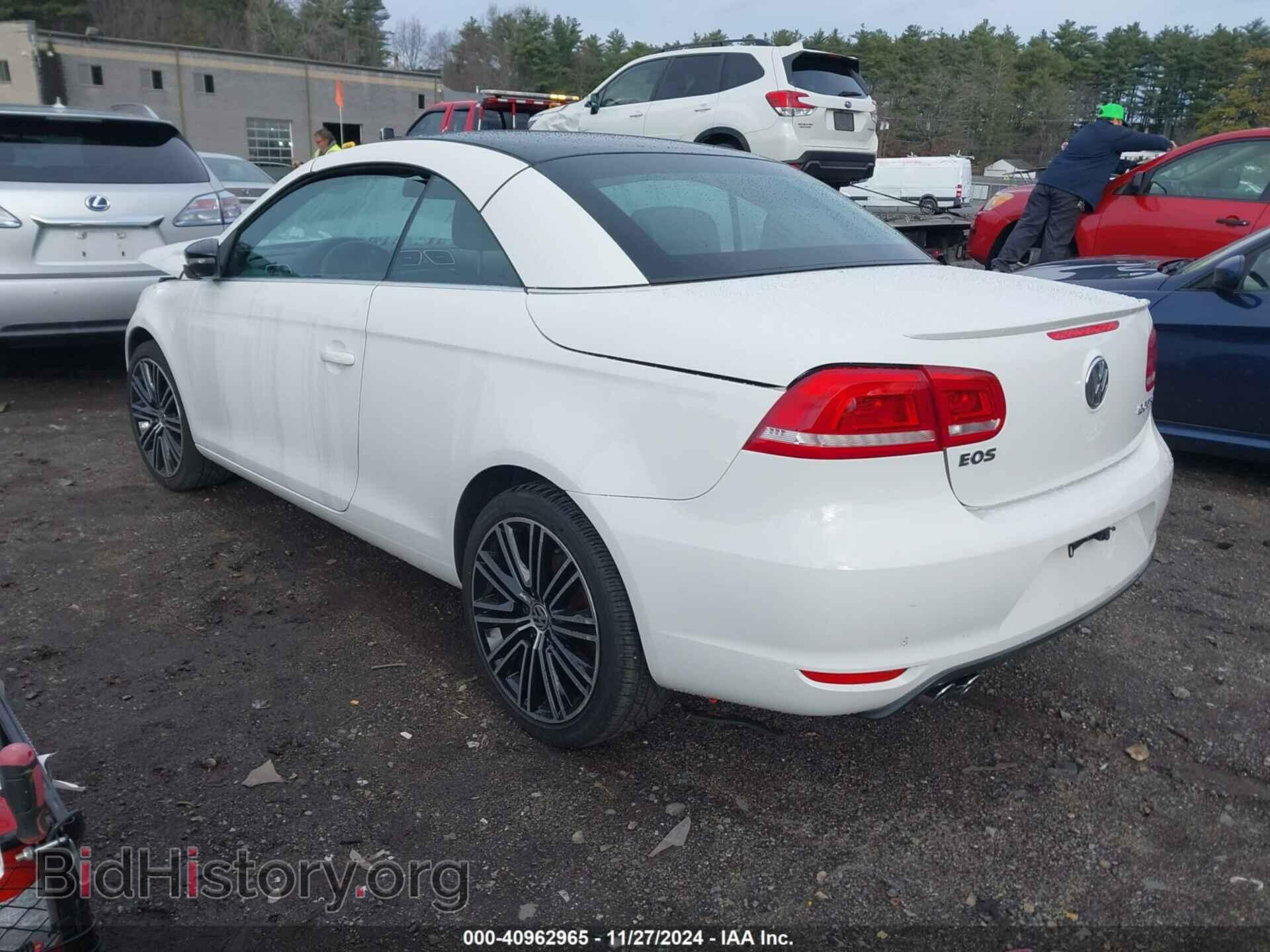 2014 VOLKSWAGEN EOS - VIN: WVWBW8AH2EV001994 - Фото 3