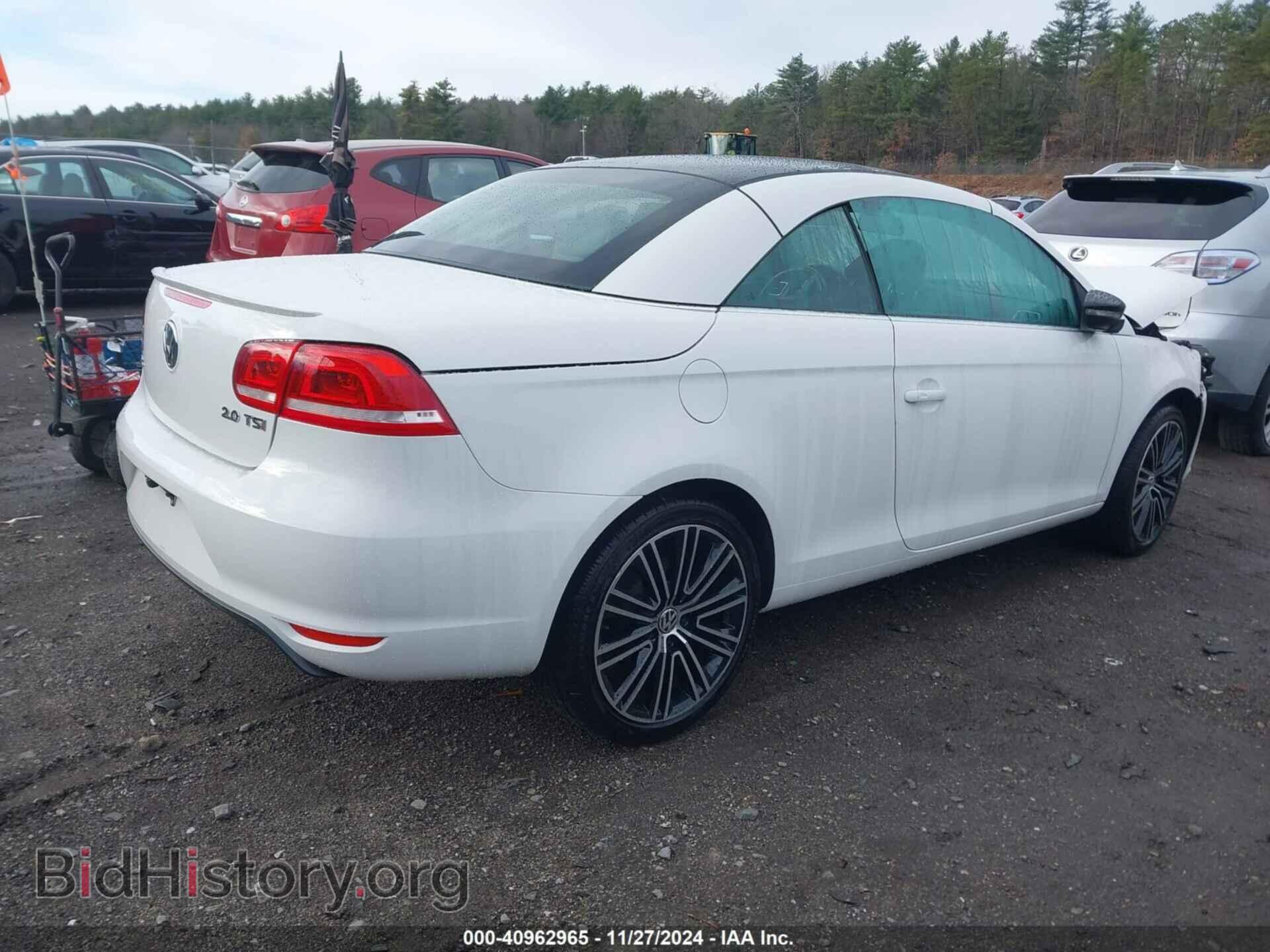 2014 VOLKSWAGEN EOS - VIN: WVWBW8AH2EV001994 - Фото 4