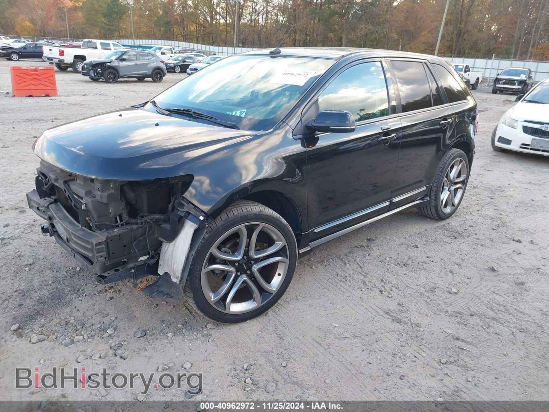 2014 FORD EDGE - VIN: 2FMDK3AK6EBA22972 - Фото 2