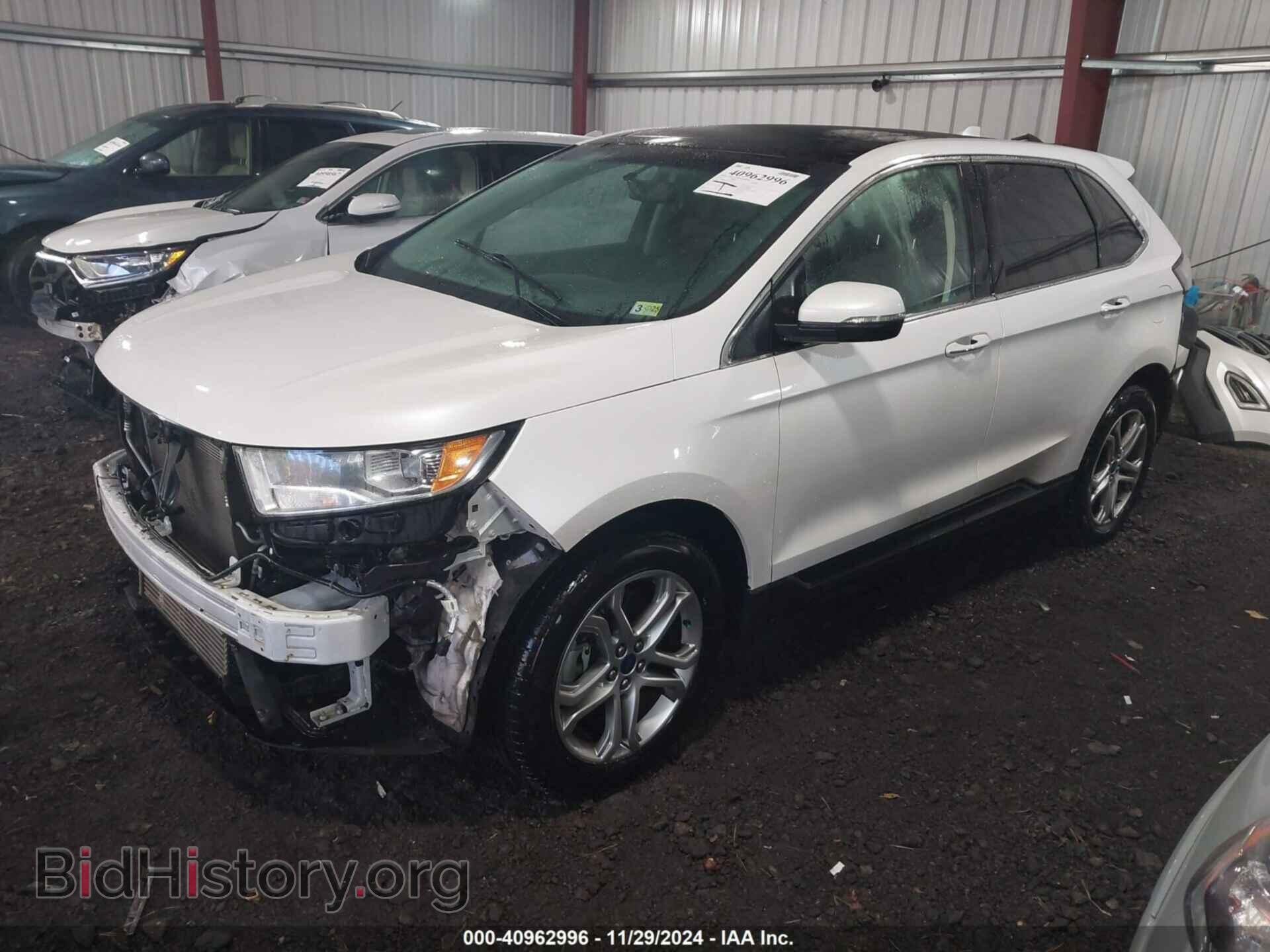 2016 FORD EDGE - VIN: 2FMPK4K98GBB98357 - Фото 2
