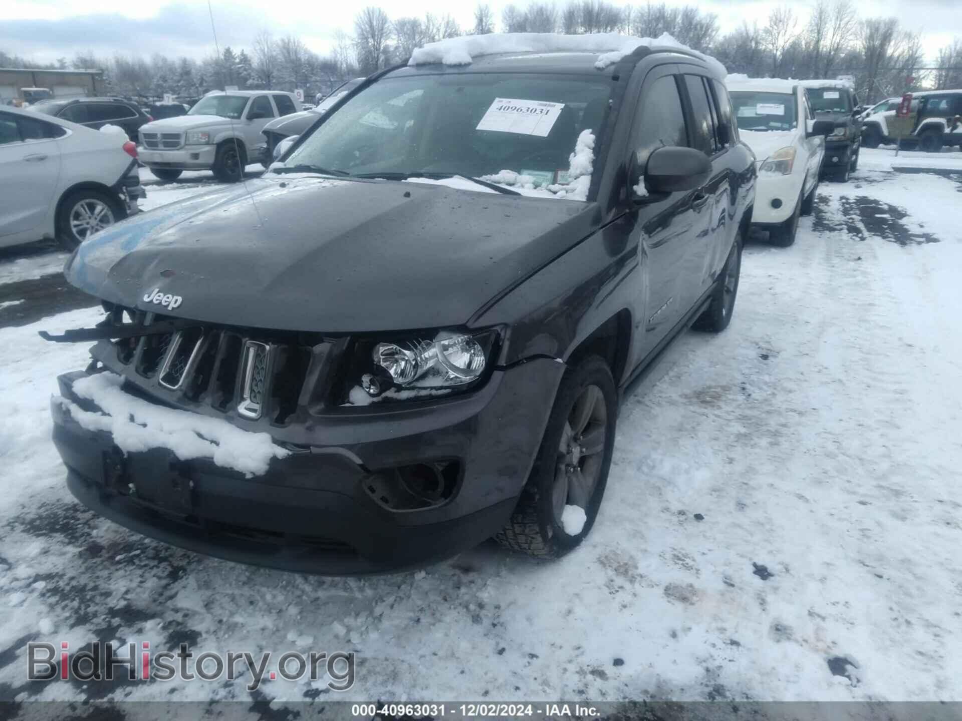 2016 JEEP COMPASS - VIN: 1C4NJDEB2GD657499 - Фото 2