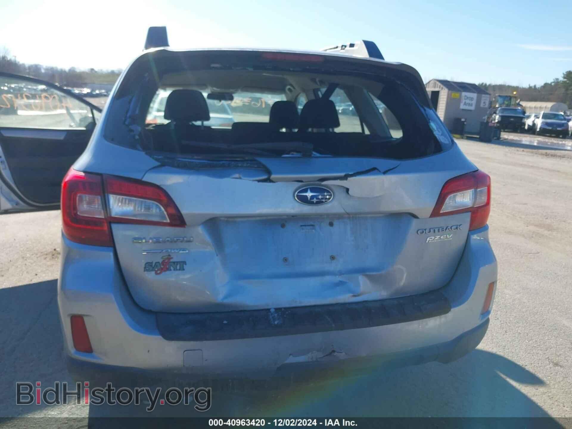 2015 SUBARU OUTBACK - VIN: 4S4BSAAC0F3344948 - Фото 6