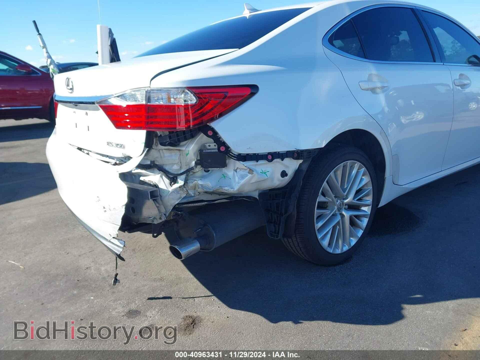2014 LEXUS ES 350 - VIN: JTHBK1GG5E2102514 - Фото 6